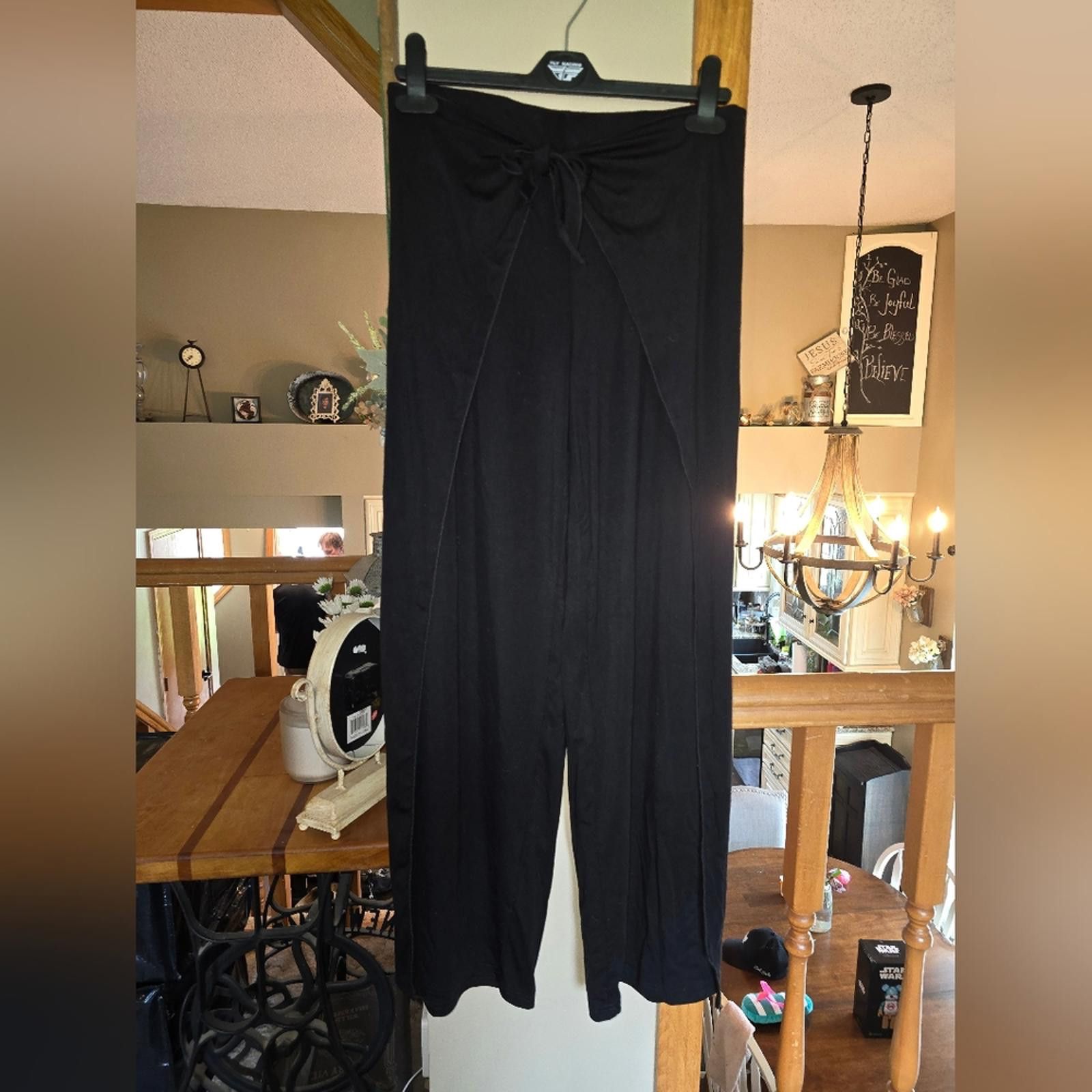 Designer OGL Halara High Waisted Flowy Palazzo Pants Tie Size 28" / US 6 / IT 42 - 1 Thumbnail