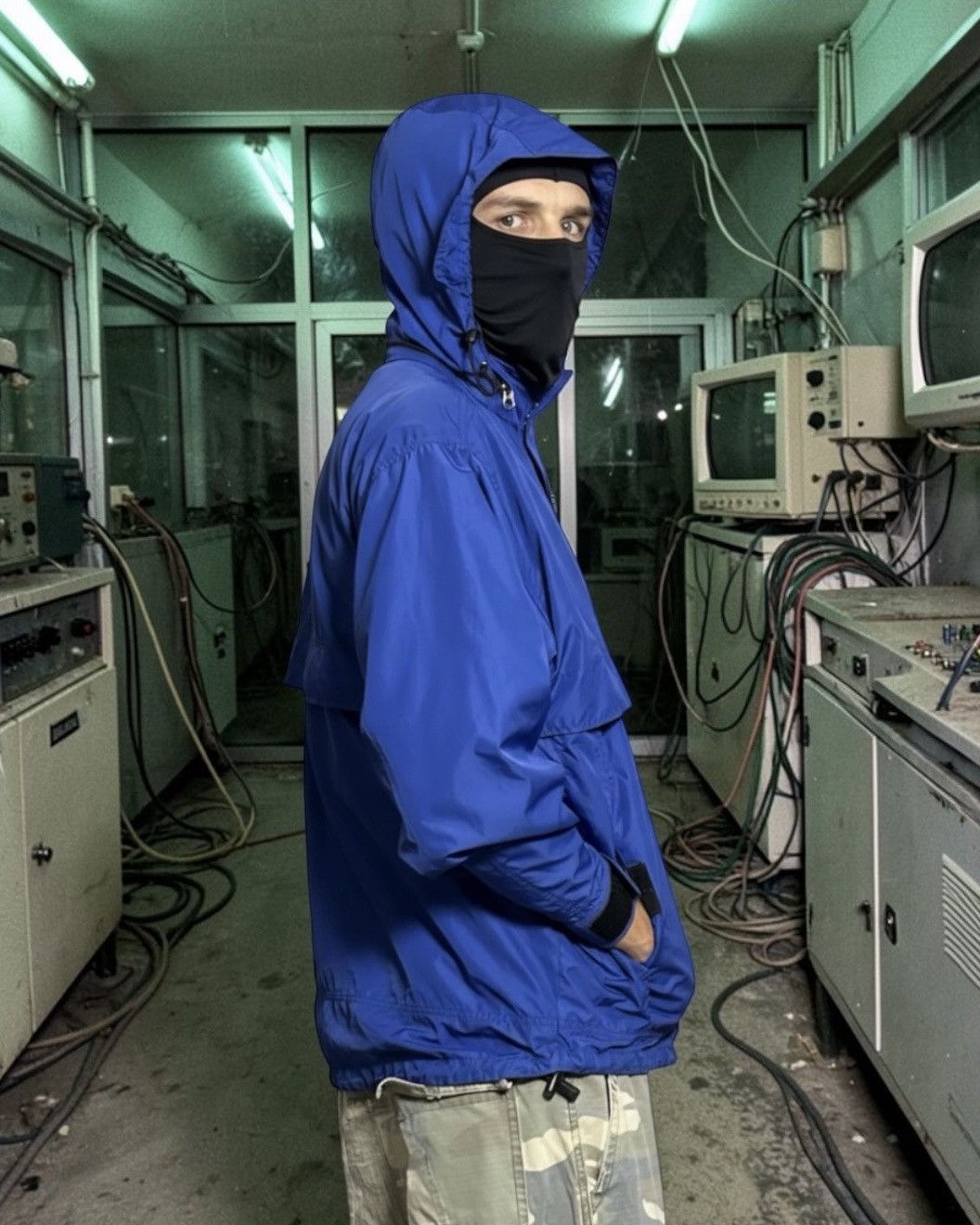 Nike Nike Vintage Packable Transformer Windbreaker Size US M / EU 48-50 / 2 - 5 Thumbnail