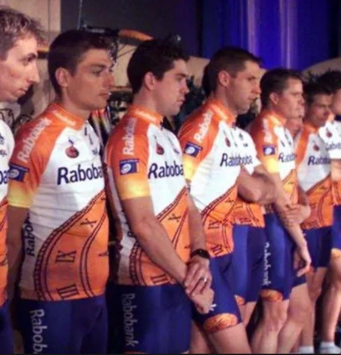 Other Vintage Rabobank team Cycling Jersey 1999 UCI World Cup Size US S / EU 44-46 / 1 - 2 Thumbnail