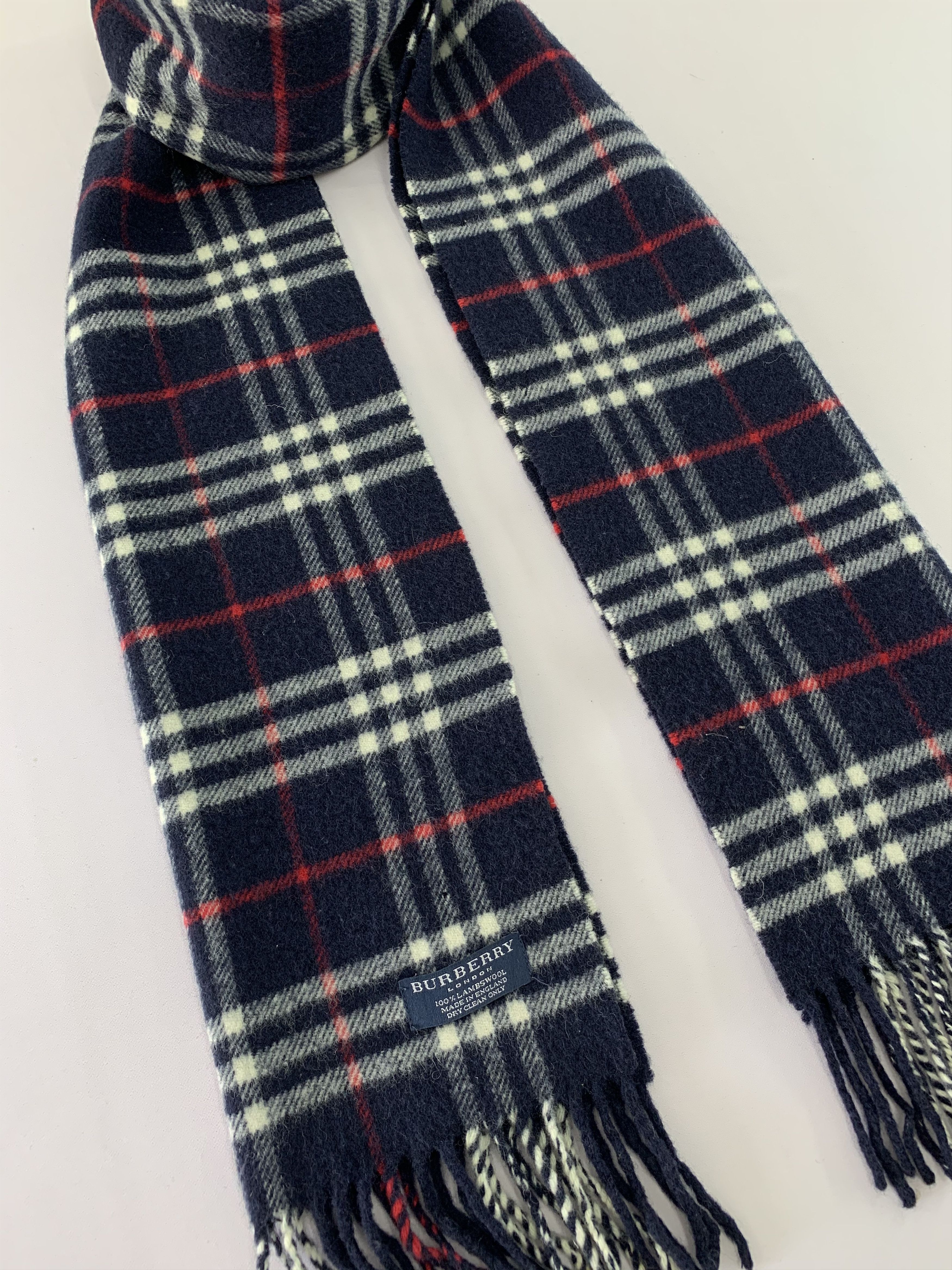 Burberry Burberry Scarf Wool Muffler Neck Wrap BL4326 Size ONE SIZE - 3 Thumbnail