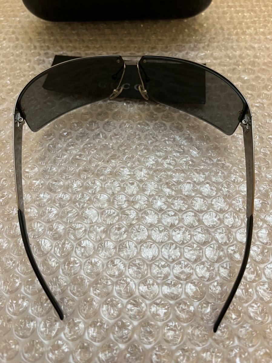 Gucci Gucci Sunglasses Steel Mask Sport Shield Pop Vintage Size ONE SIZE - 4 Thumbnail