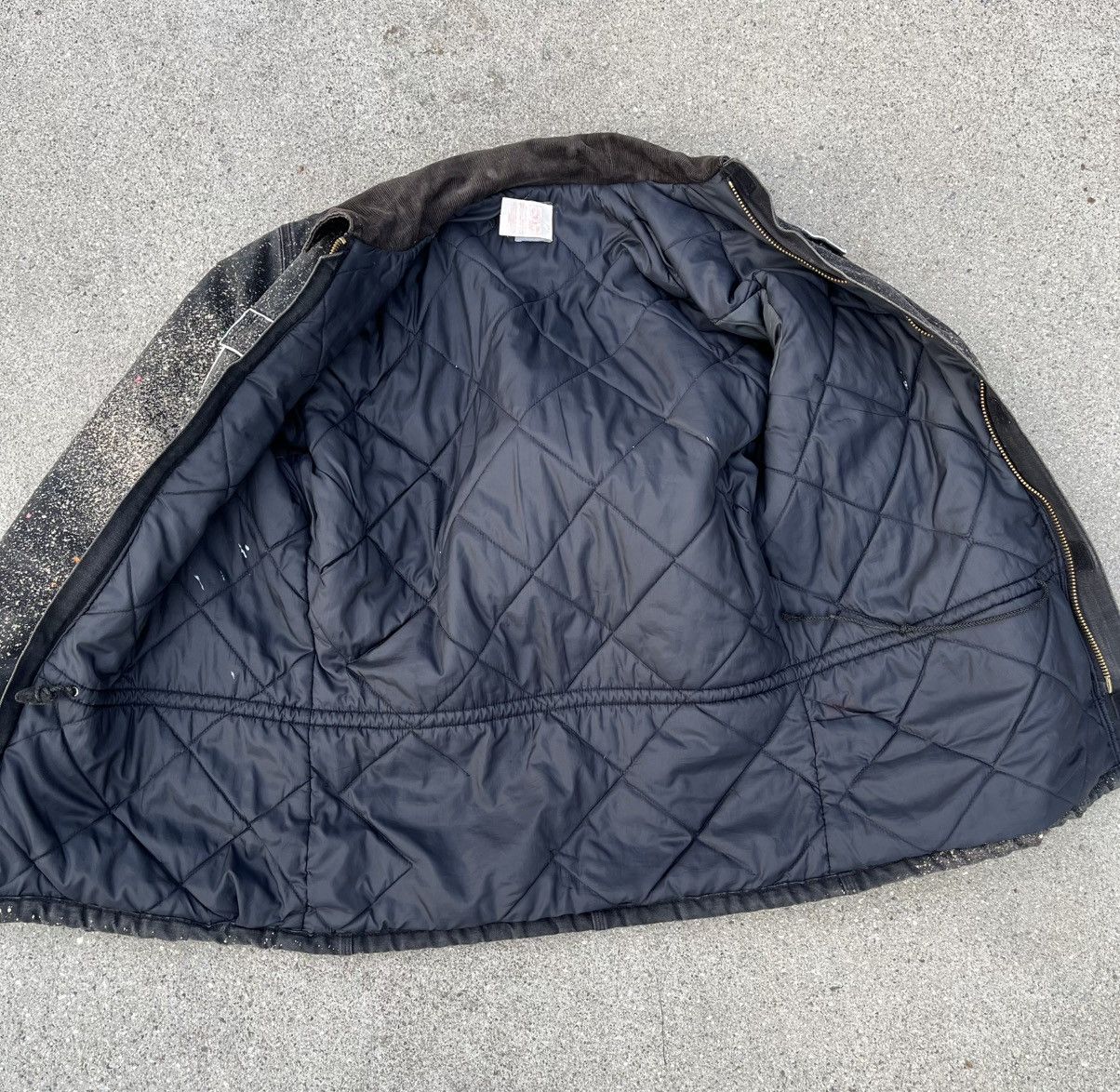 Carhartt Custom Vintage Carhartt Quilt Lined CQ196 Chore Coat Ranch Size US L / EU 52-54 / 3 - 3 Thumbnail