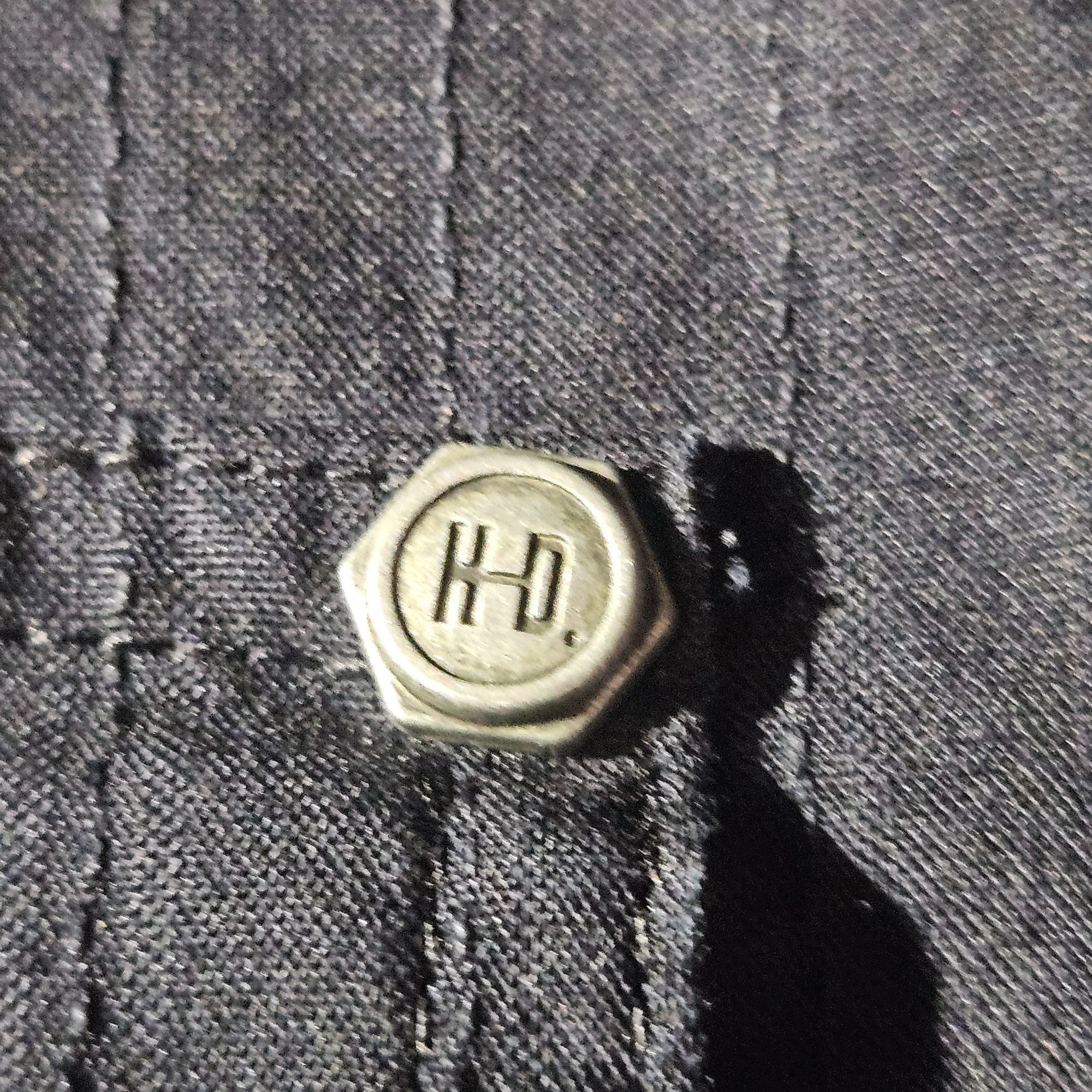 Harley Davidson VTG Harley-Davidson Men Black Button Shirt L Biker Americana Size US L / EU 52-54 / 3 - 8 Thumbnail