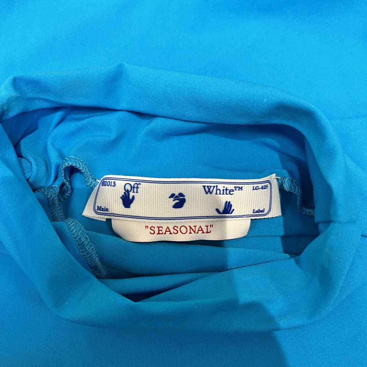 Off-White Off-White Top Blue Size XS / US 0-2 / IT 36-38 - 3 Thumbnail