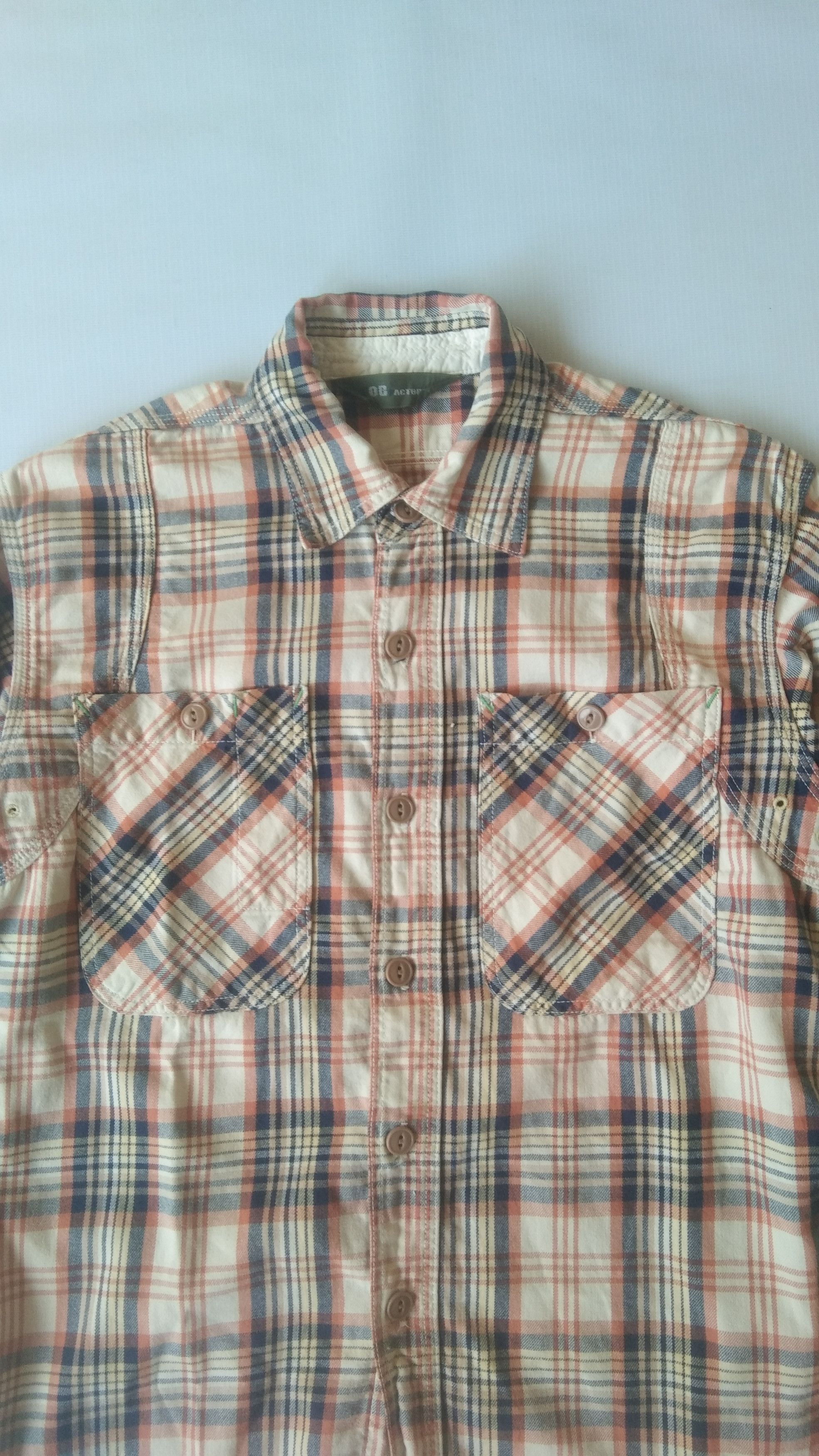 Japanese Brand FAB plaid button up shirt Size US M / EU 48-50 / 2 - 2 Thumbnail