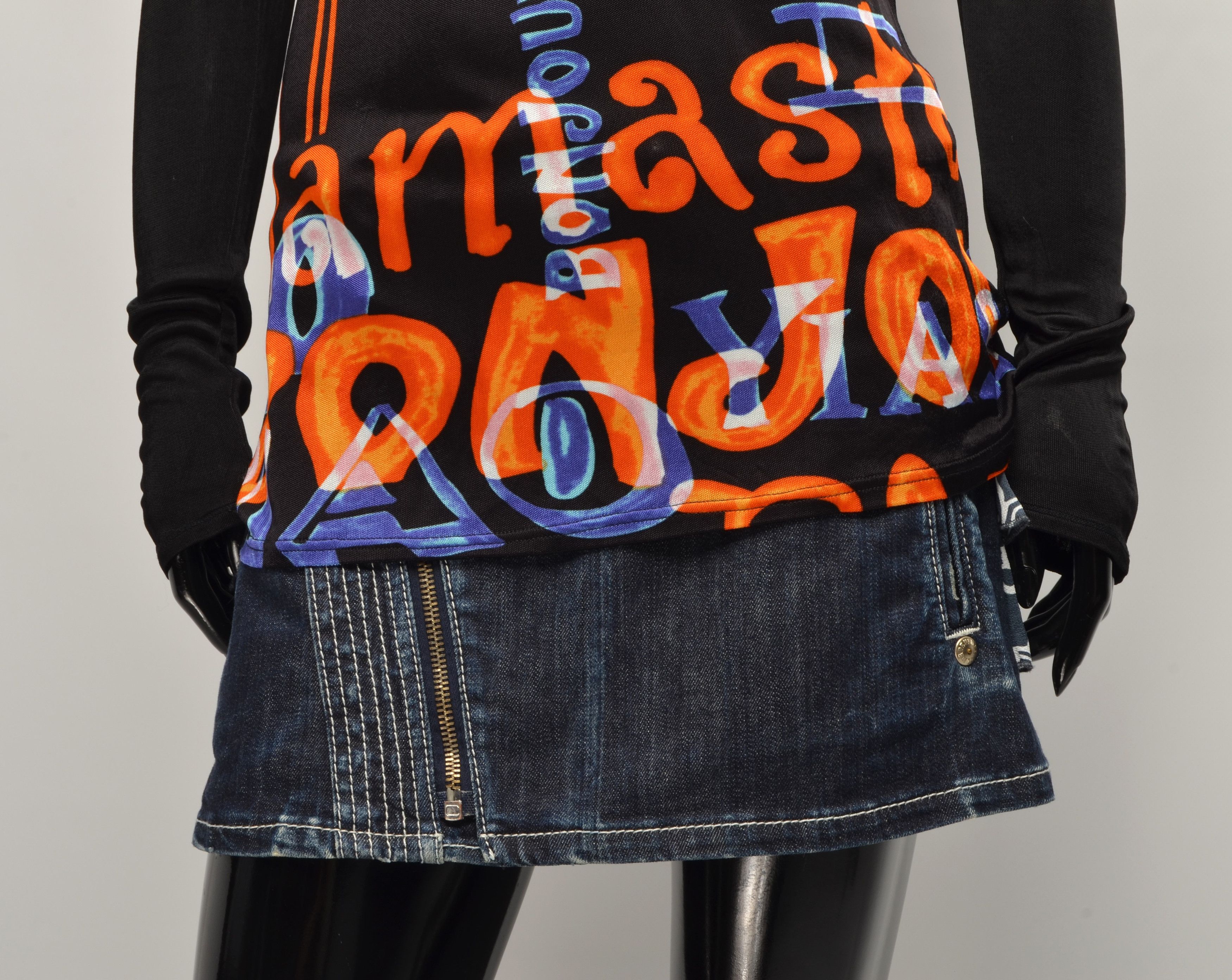 Other Vintage Custo Barcelona Printed Longsleeve Size M / US 6-8 / IT 42-44 - 3 Thumbnail