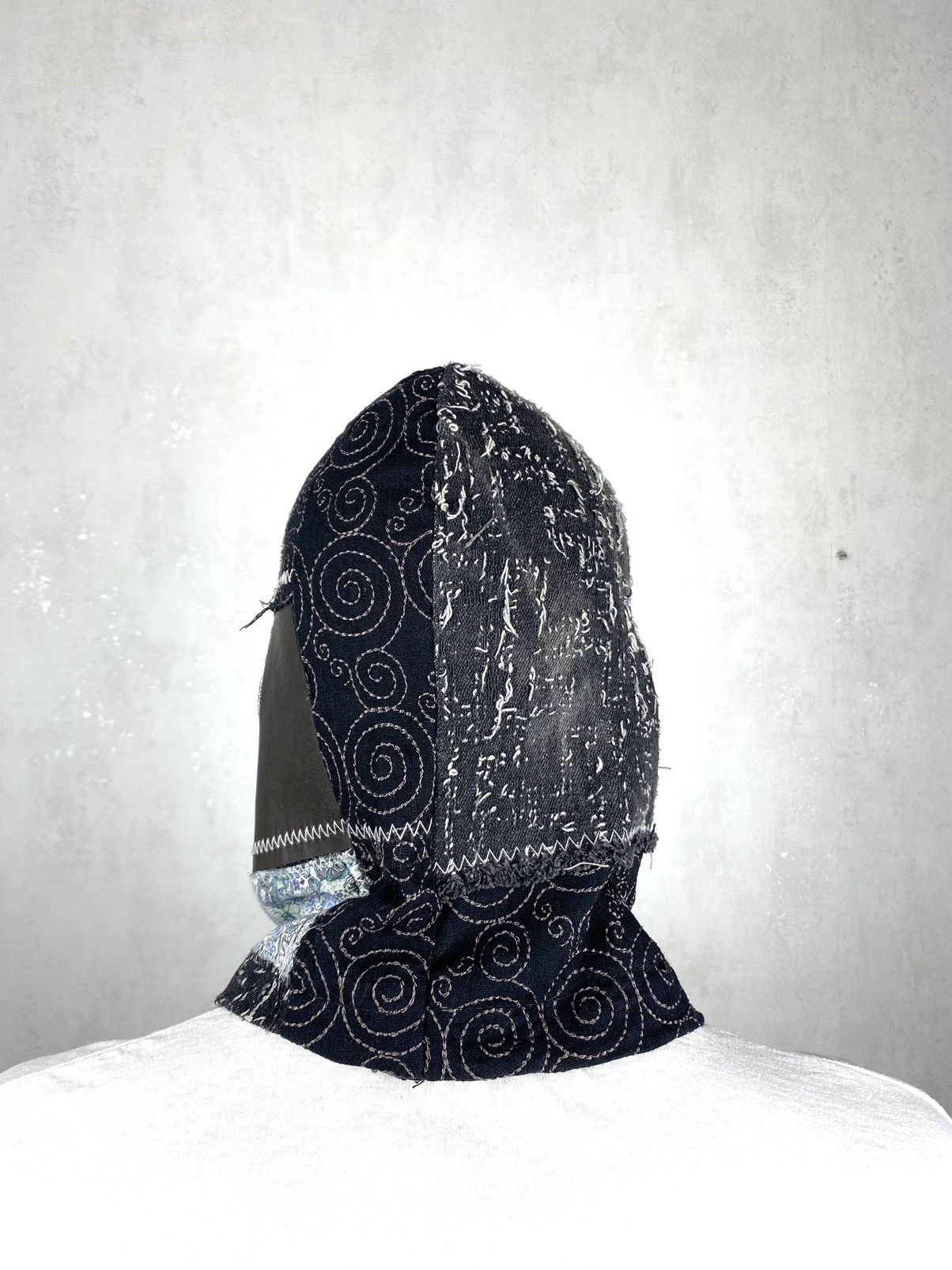 Japanese Brand Rare! Vintage Japanese Patchwork Balaclava Kapital Style Size ONE SIZE - 4 Thumbnail