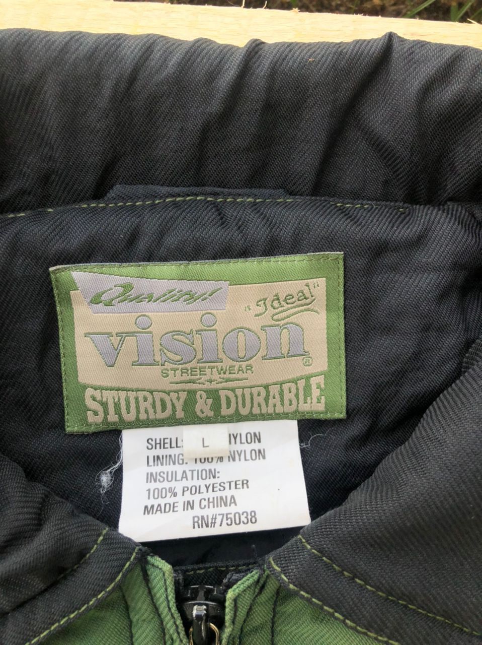 Vintage × Vision Streetwear Vintage 90s Vision Streetwear Jacket Size US L / EU 52-54 / 3 - 3 Thumbnail