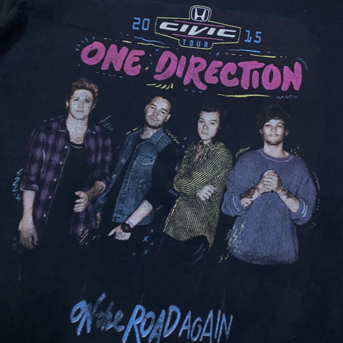 Band Tees × Vintage One Direction Band Shirt Size US S / EU 44-46 / 1 - 5 Thumbnail