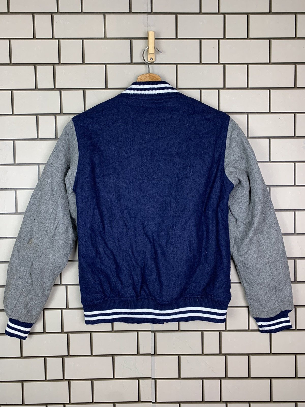 Harris Tweed × Vintage Harris Tweed Varsity Jacket Size US S / EU 44-46 / 1 - 7 Thumbnail