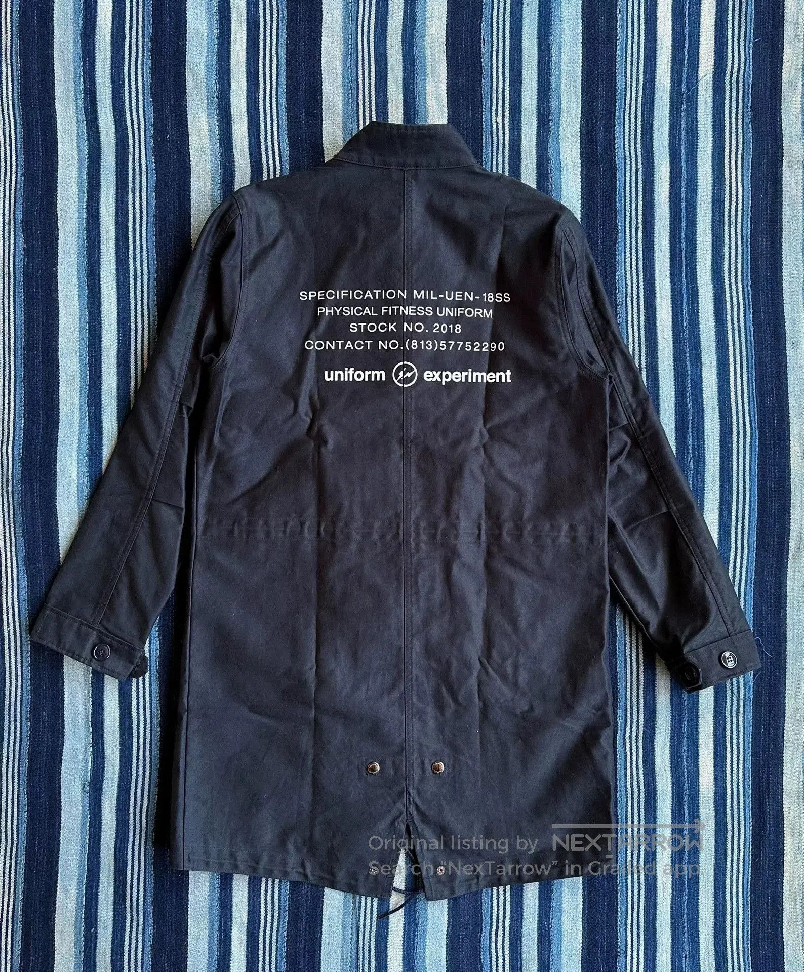 uniform experiment military style M-51 swing blouson jacket. Size US S / EU 44-46 / 1 - 2 Thumbnail
