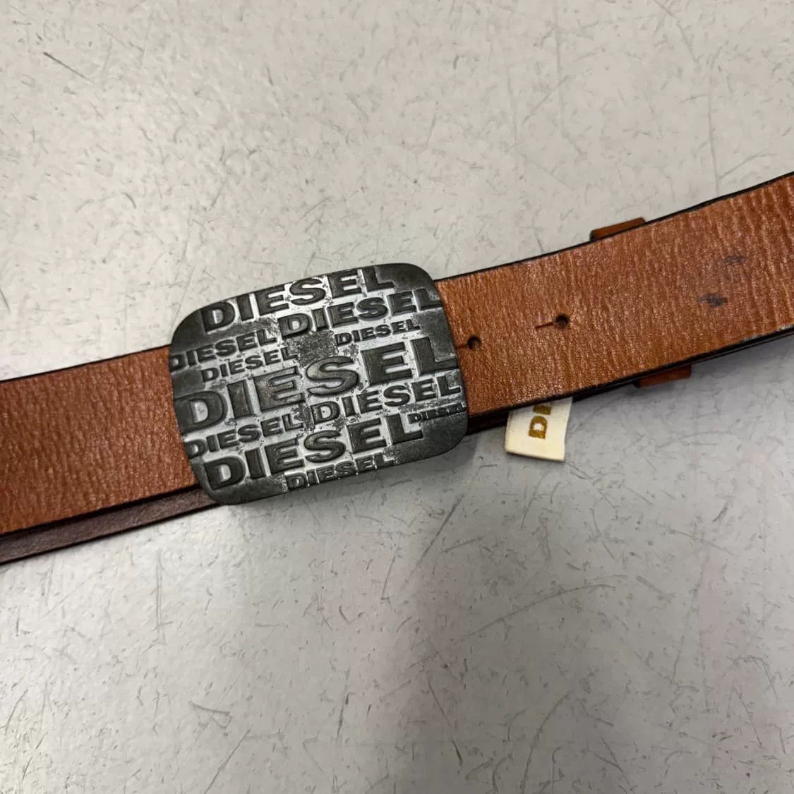 Diesel Diesel Vintage Inscribed Belt Size ONE SIZE - 1 Thumbnail