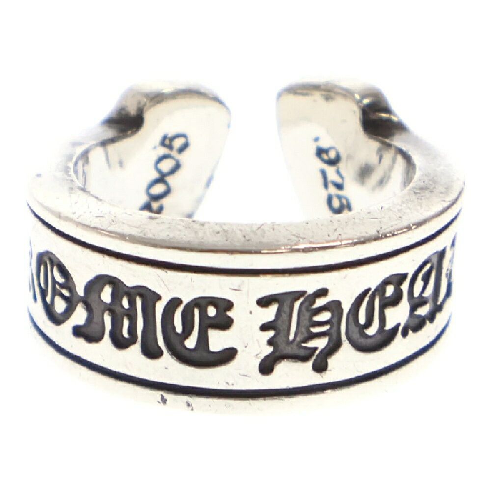 Chrome Hearts CHROME HEARTS LARGE SCROLL LABEL RING SILVER Size ONE SIZE - 1 Thumbnail