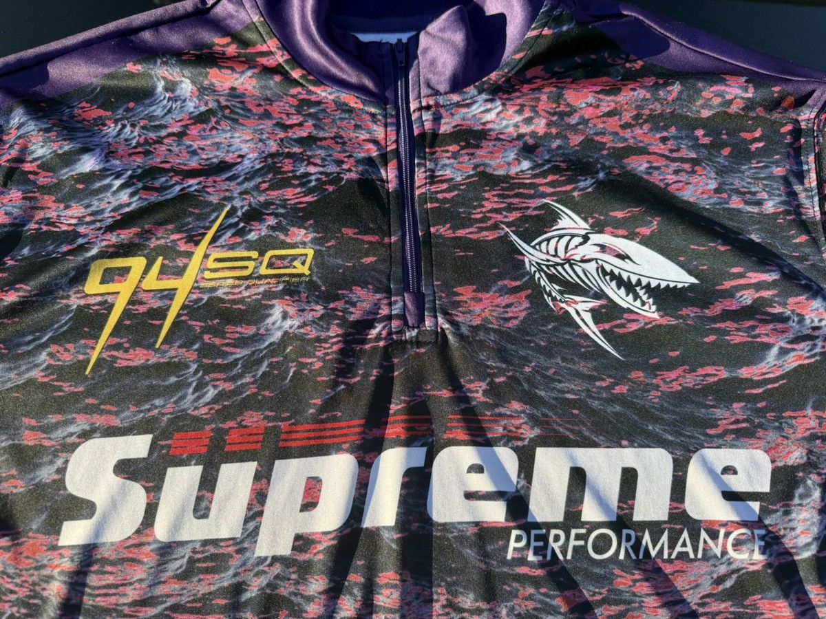 Supreme Supreme Waves Zip Pullover 1/4 Size US XL / EU 56 / 4 - 5 Thumbnail