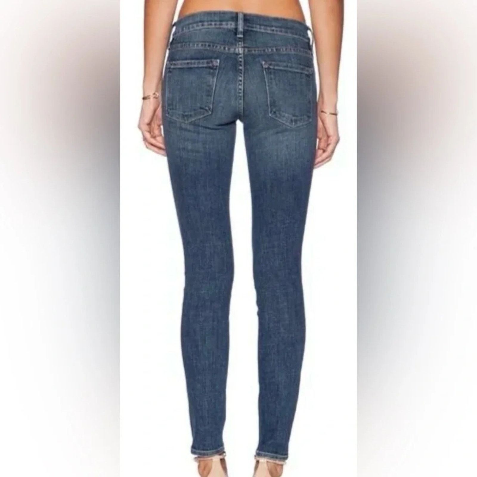 Frame Frame Denim Le Skinny de Jeanne distressed jeans, size 27 Size 27" / US 4 / IT 40 - 3 Thumbnail