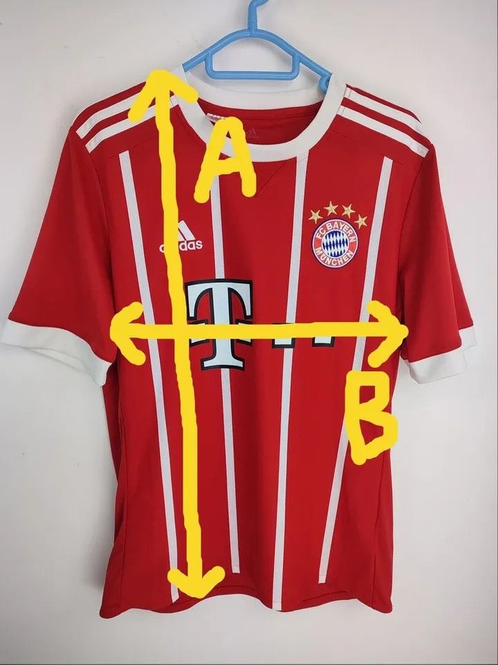 Adidas Fc Bayern Munchen 2017-2018 Home FOOTBALL Kit SHIRT SOCCER Size US XL / EU 56 / 4 - 12 Thumbnail