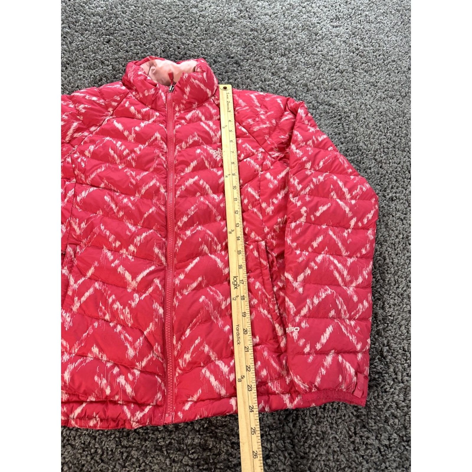 The North Face VINTAGE? No. The North Face Puffer Jacket Womens Large Pink Down Quilted Winter Ski Coat 550 L Women Pink Down Quilted Winter Ski Coat 550 Size L / US 10 / IT 46 - 2 Thumbnail