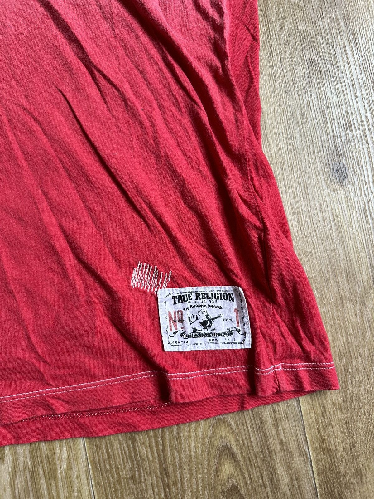 True Religion True Religion Distressed Tee “Over Exposed” s Size S / US 4 / IT 40 - 2 Thumbnail