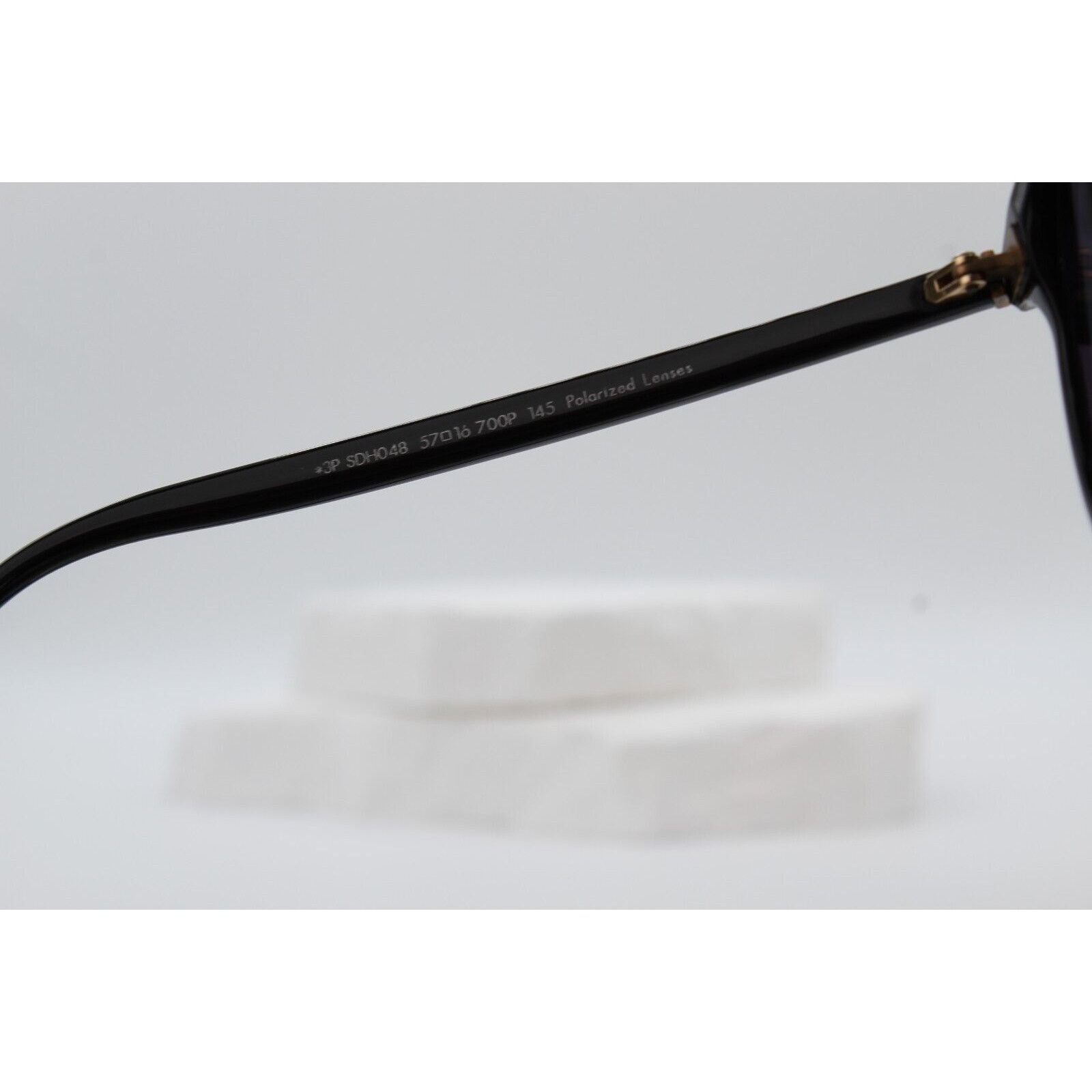 Alfred Dunhill Dunhill SDH048 700P Eyeglasses - Matte Black, 57-16-145 Size ONE SIZE - 5 Thumbnail