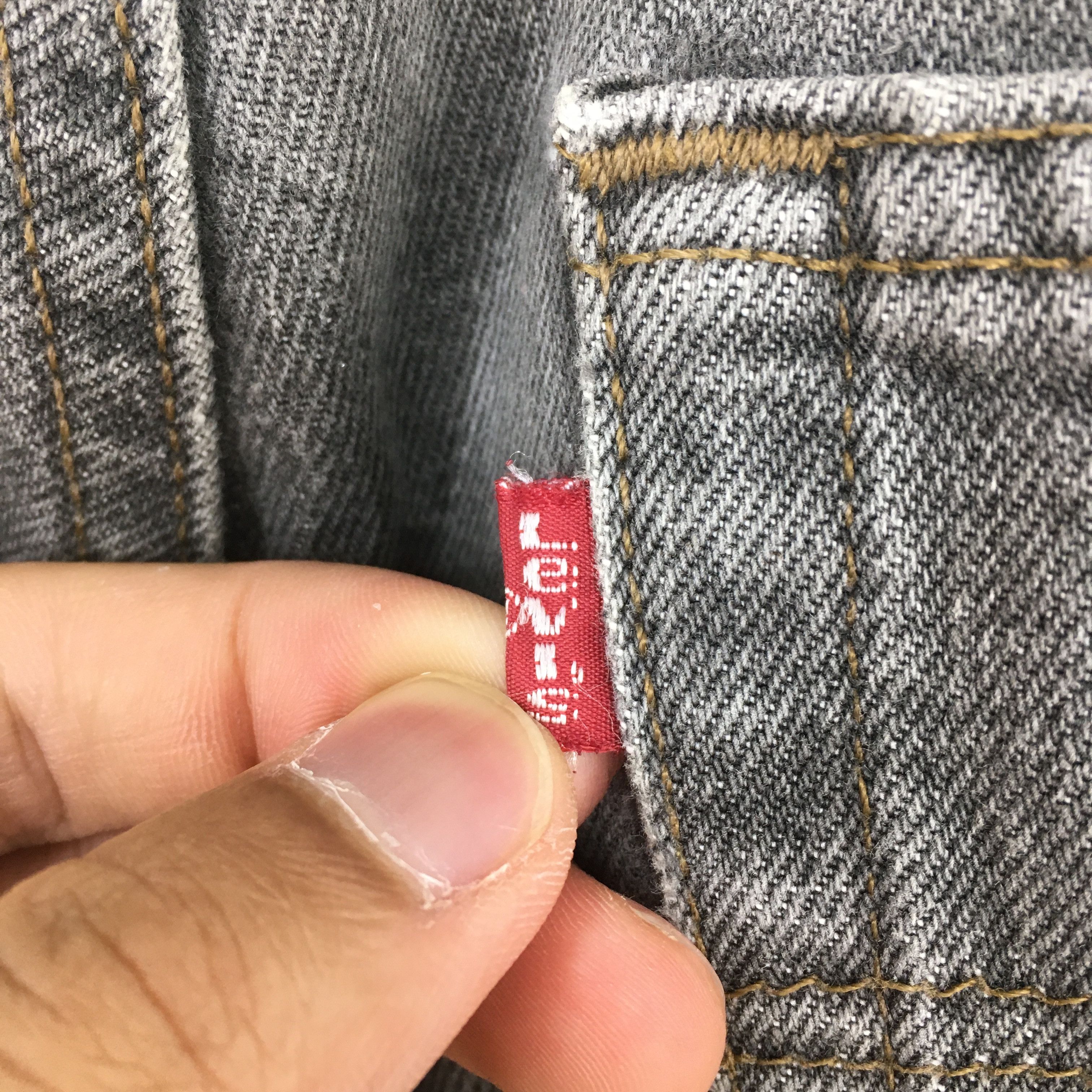 Levi's Size 30x31 Vintage 90s Levi's 501 Faded Black Jeans S1938 Size US 30 / EU 46 - 13 Thumbnail