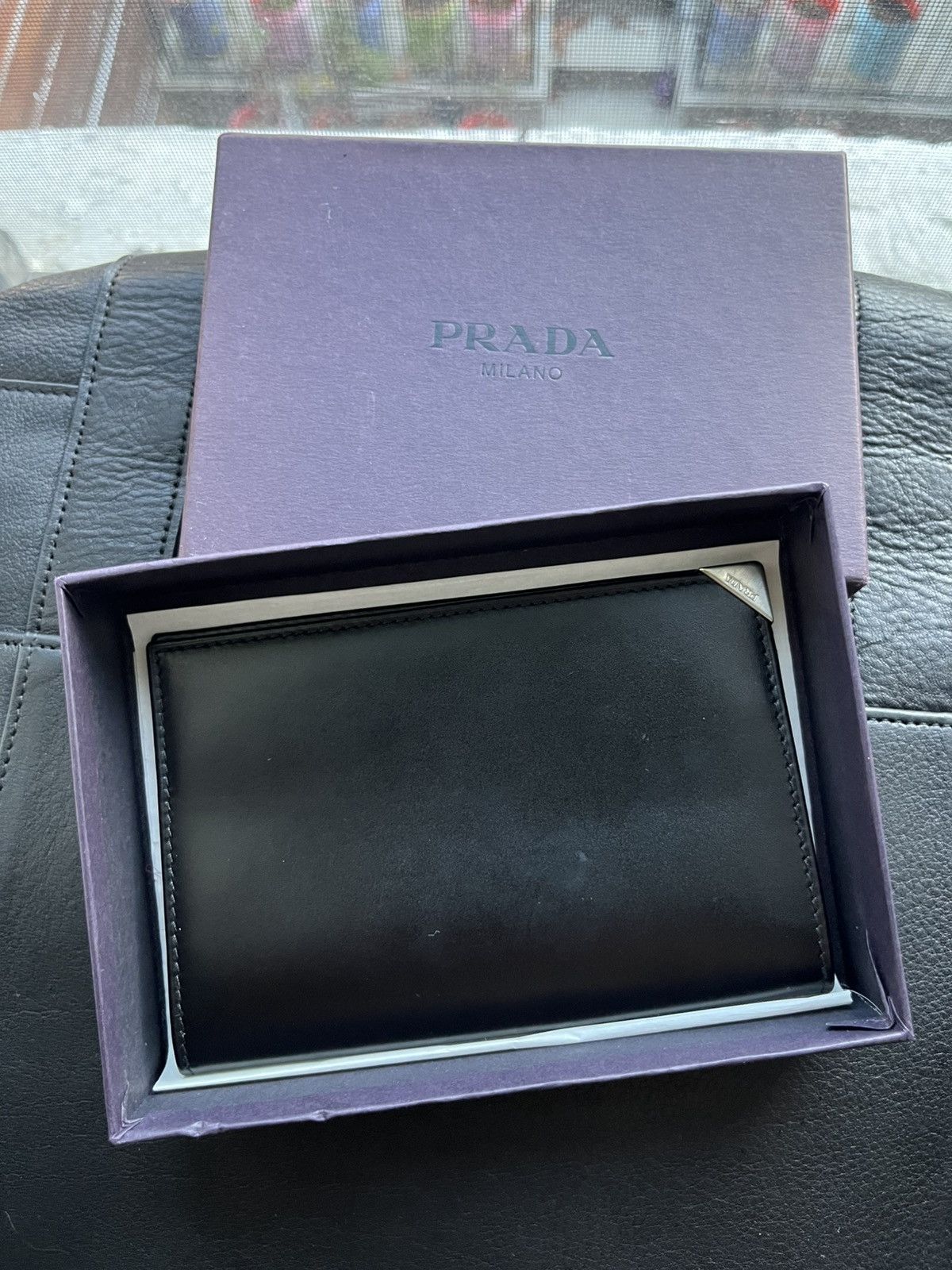 Prada Passport Cover in Smooth Leather with Box Size ONE SIZE - 1 Thumbnail