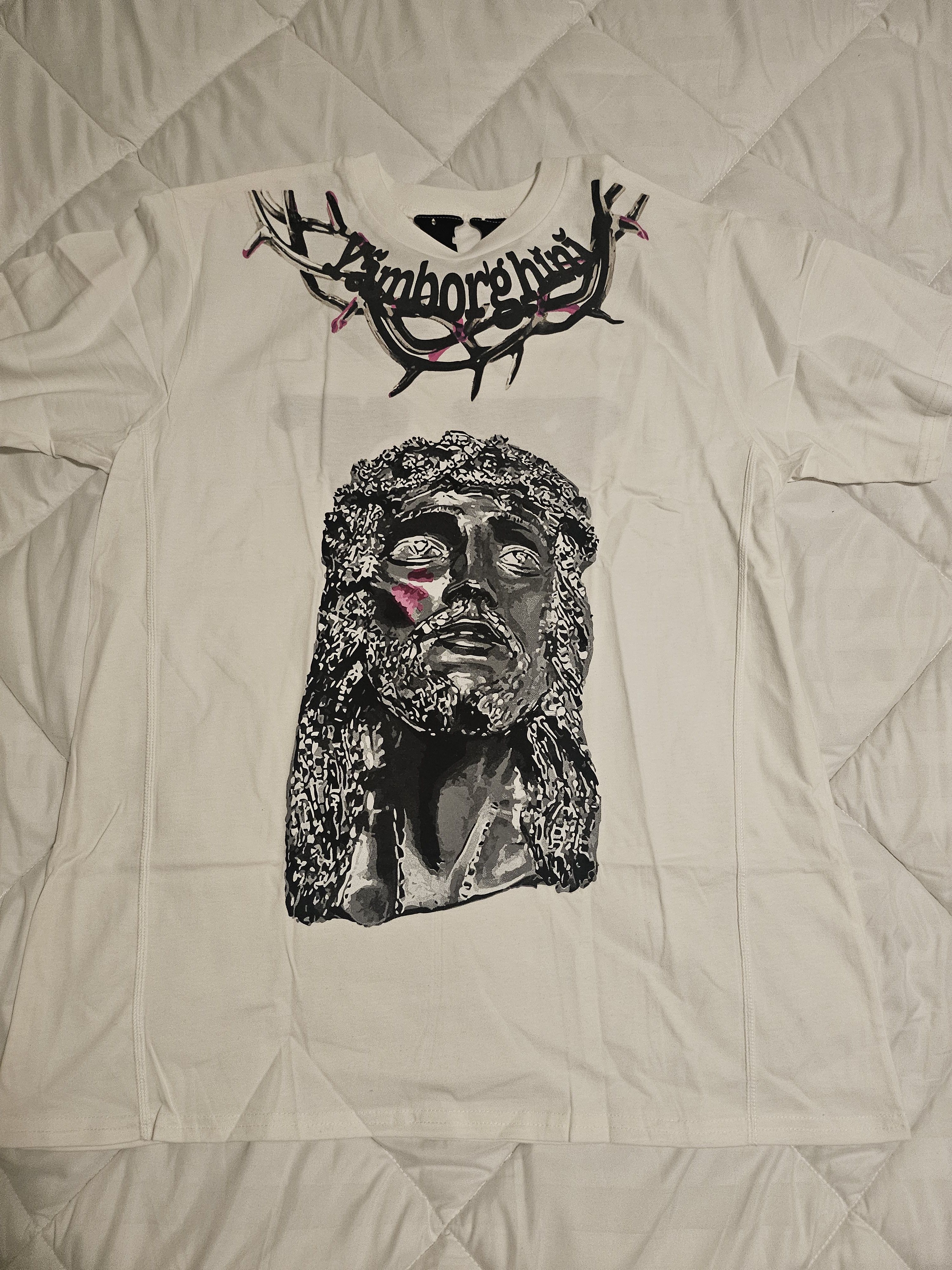 Vlone Vlone Yamborghini Pop up event shirt Size US XL / EU 56 / 4 - 1 Thumbnail