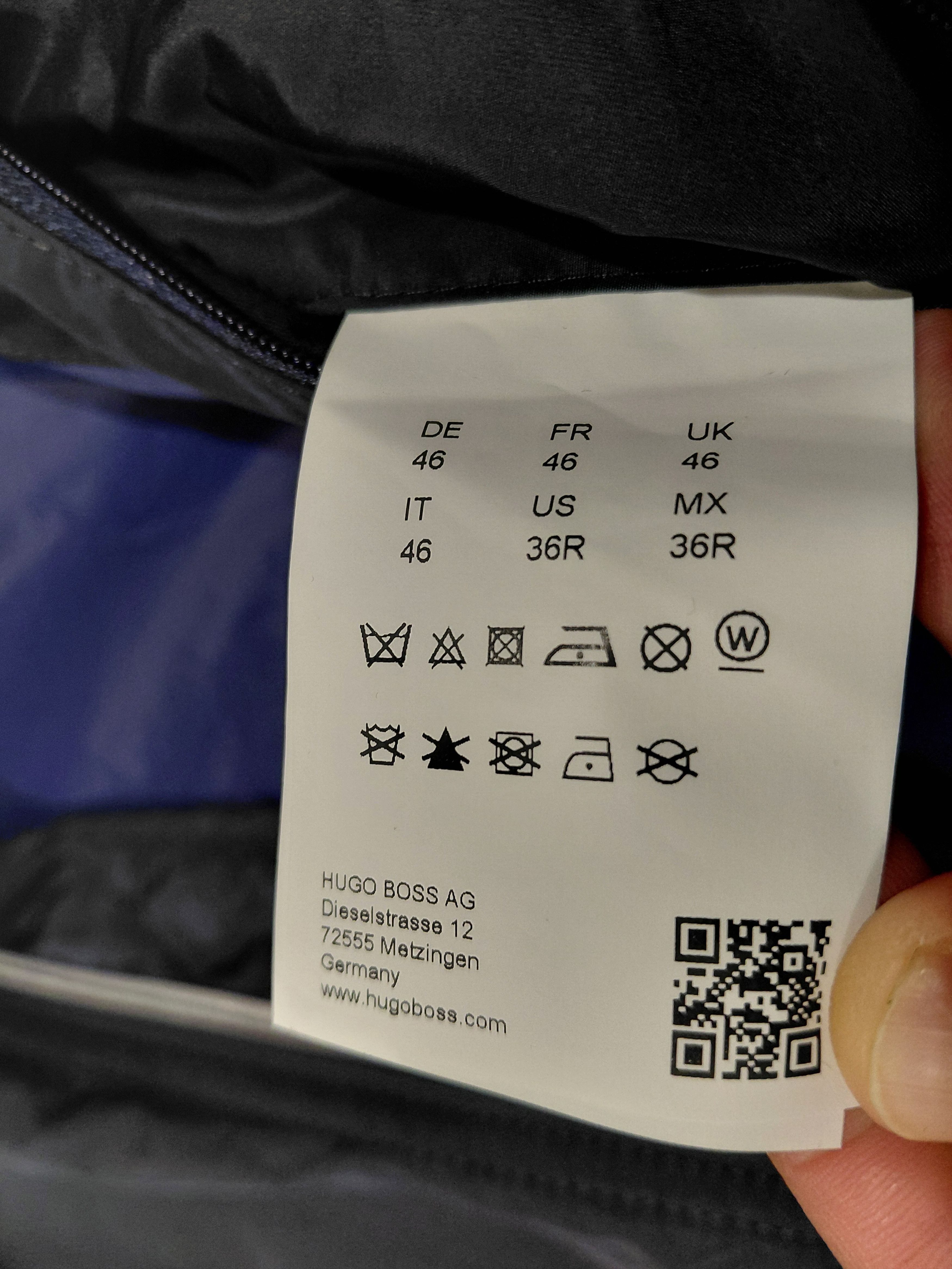 Hugo Boss BOSS Costa3 Light Jacket Water Repellent Blouson Style Hood Size US S / EU 44-46 / 1 - 4 Thumbnail