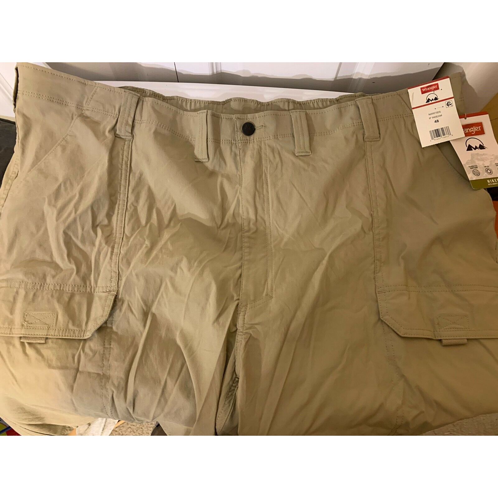 Wrangler New Wrangler Hiker Men’s Sz 48 Shorts Khaki NWT Size US 44 / EU 60 - 4 Thumbnail