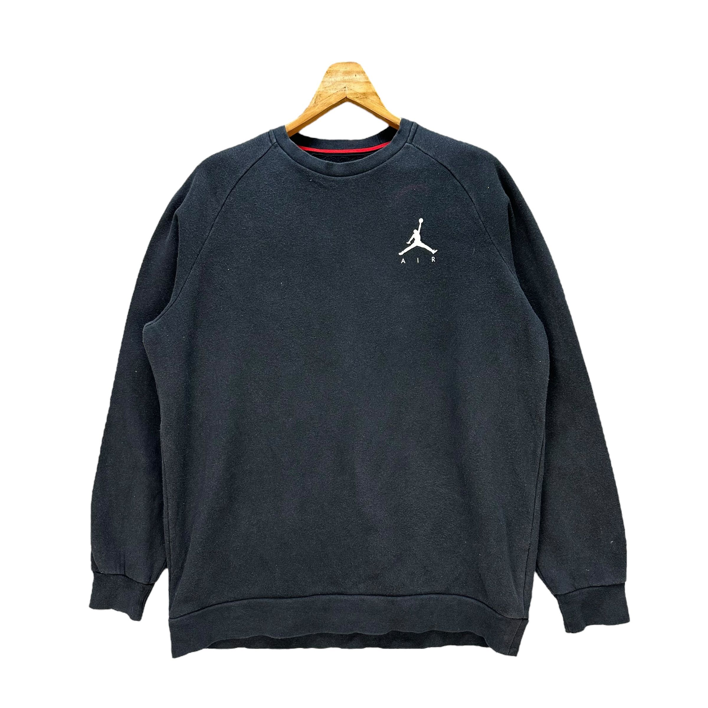 Jordan Brand AIR JORDAN Small Logo Crewneck Sweatshirt #A3-0070 Size US L / EU 52-54 / 3 - 1 Thumbnail