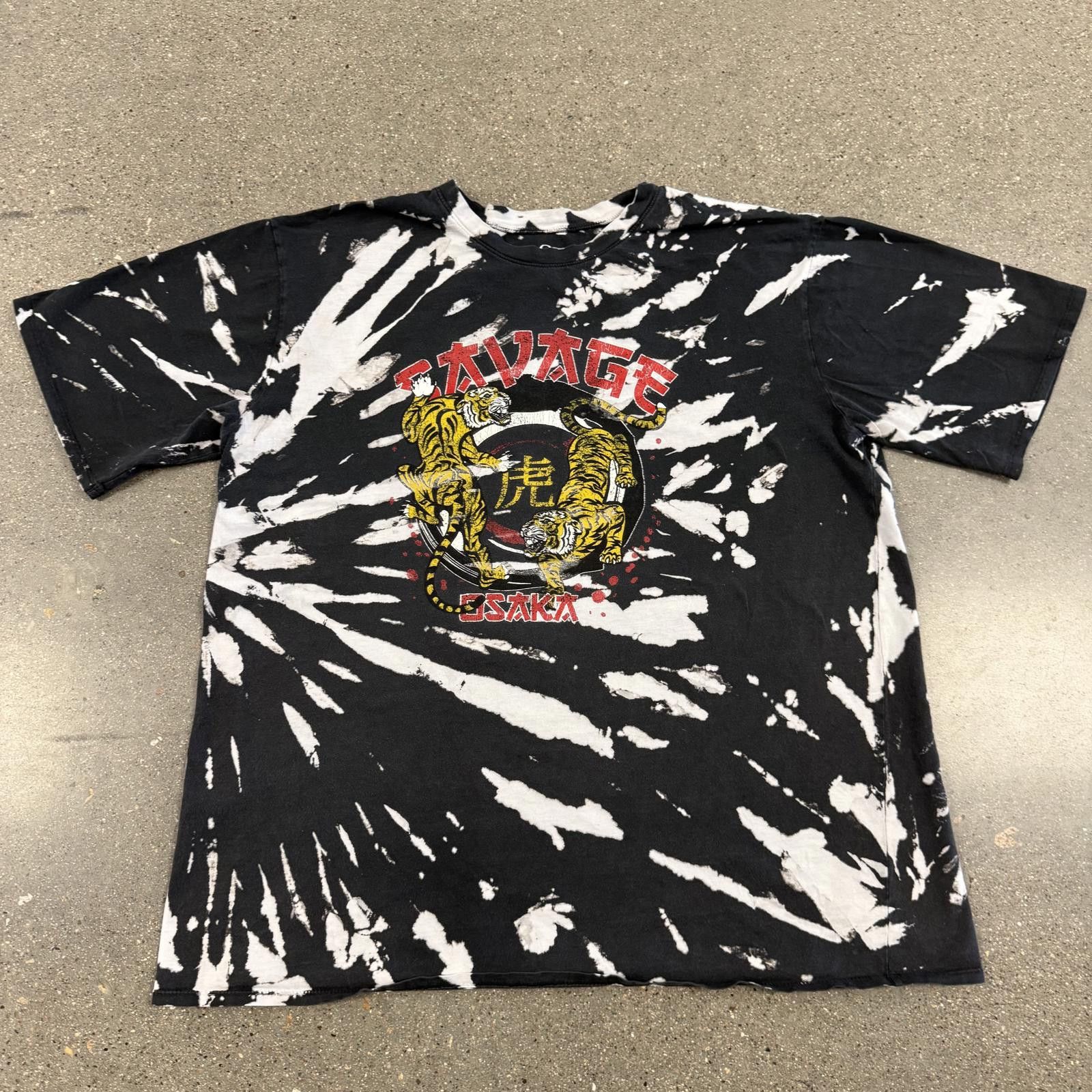 Oree New York OG Hustle Savage Tiger Osaka Tie-Dye T-Shirt L Size US L / EU 52-54 / 3 - 1 Thumbnail