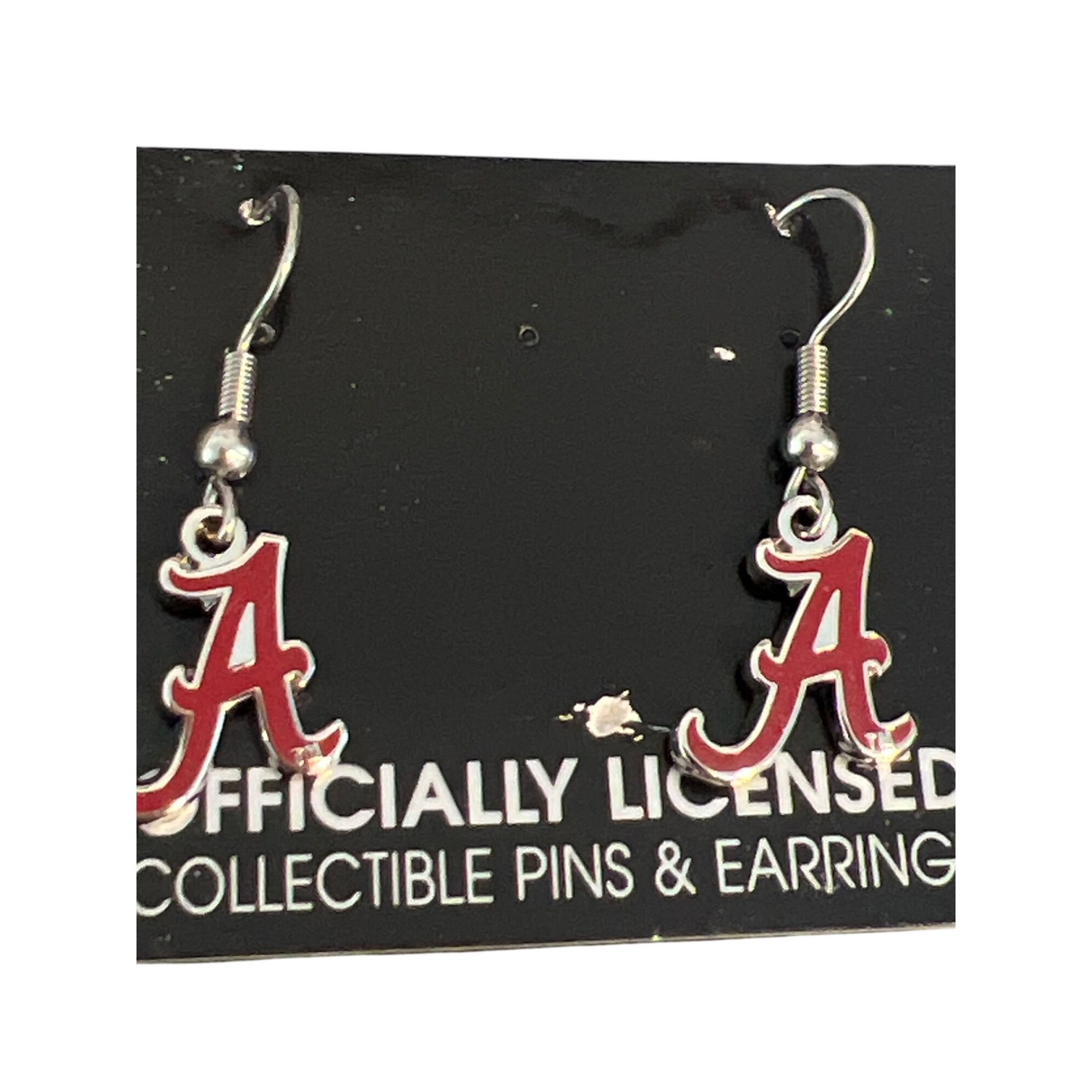 Other University Of Alabama Crimson Tide WinCraft Earrings Script Size ONE SIZE - 2 Thumbnail