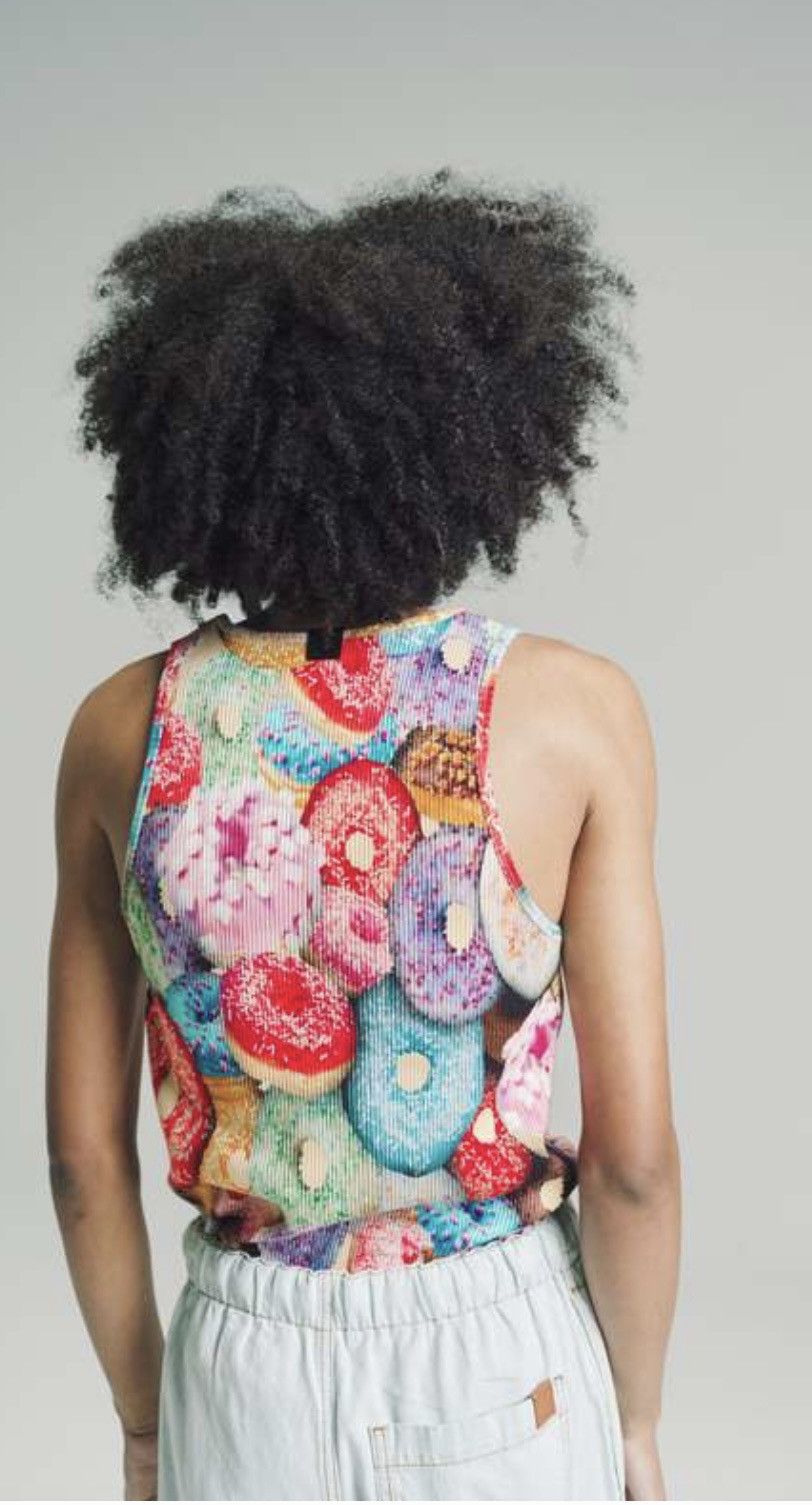 Loewe LOEWE COTTON RIBBED TANK TOP - DONUTS Size US XL / EU 56 / 4 - 4 Thumbnail