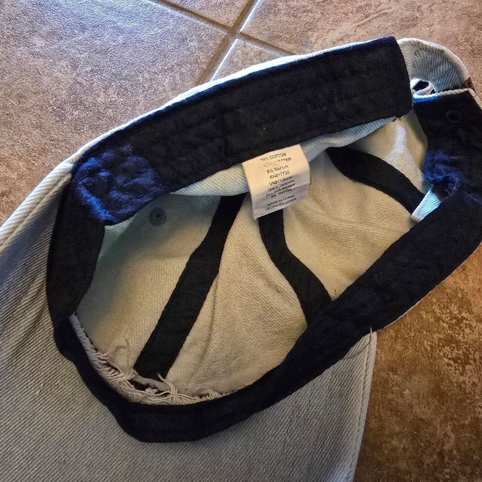 Other Light Denim Classic Baseball Hat Size ONE SIZE - 4 Thumbnail