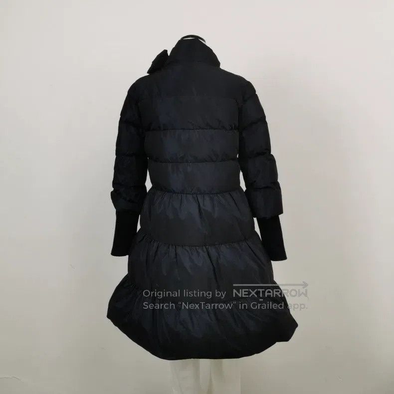 Valentino Valentino Solid color quilted bow embellished down jacket Size M / US 6-8 / IT 42-44 - 2 Thumbnail