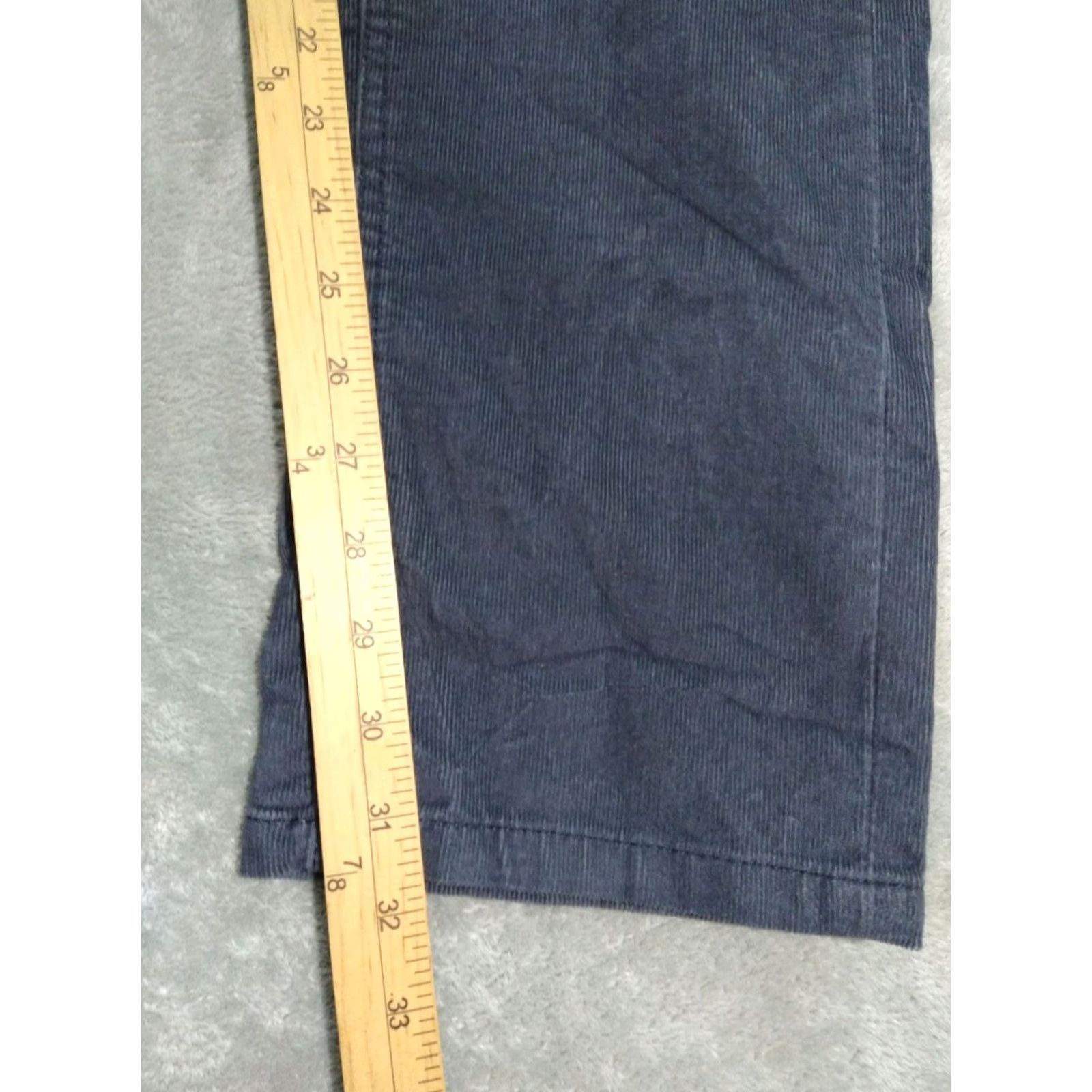Athleta Athleta Pants Womens 10 Gray Frontier Corduroy Straight Leg Mid Rise Stretch Chino Casual Fall 10 Womens Size 32" / US 10 / IT 46 - 5 Thumbnail