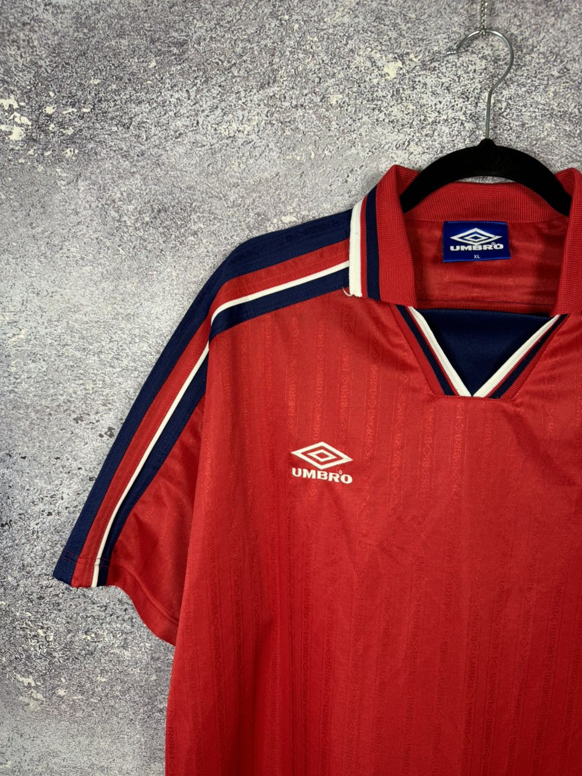 Umbro 90’s England National Team 1992 Umbro Soccer Jersey Size US XL / EU 56 / 4 - 3 Thumbnail