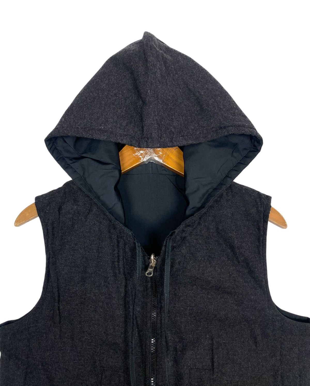 Comme Ca Ism Vtg Comme Ca Des Ha Reversible Hoodie Gilet Made in France Size S / US 4 / IT 40 - 5 Thumbnail