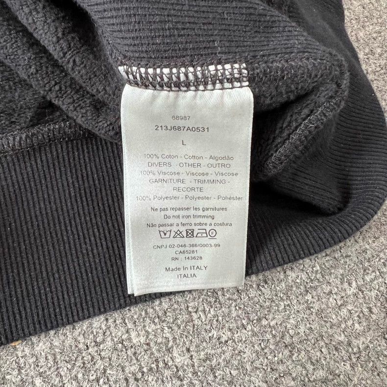 Dior Dior Heart Embroidery Sweatshirt L Size US L / EU 52-54 / 3 - 6 Thumbnail