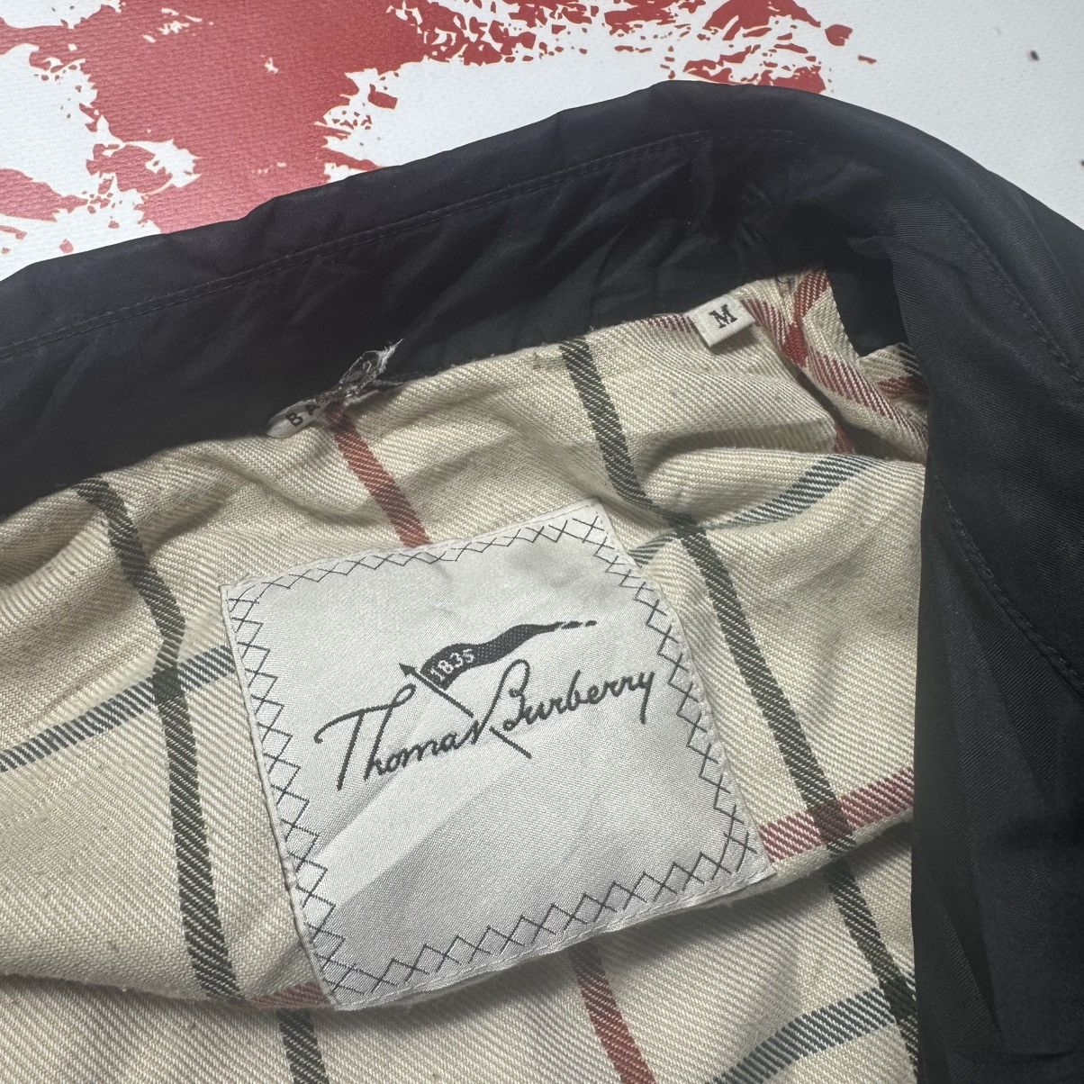 Burberry × Vintage vintage 90s thomas burberry jacket Size US M / EU 48-50 / 2 - 5 Thumbnail