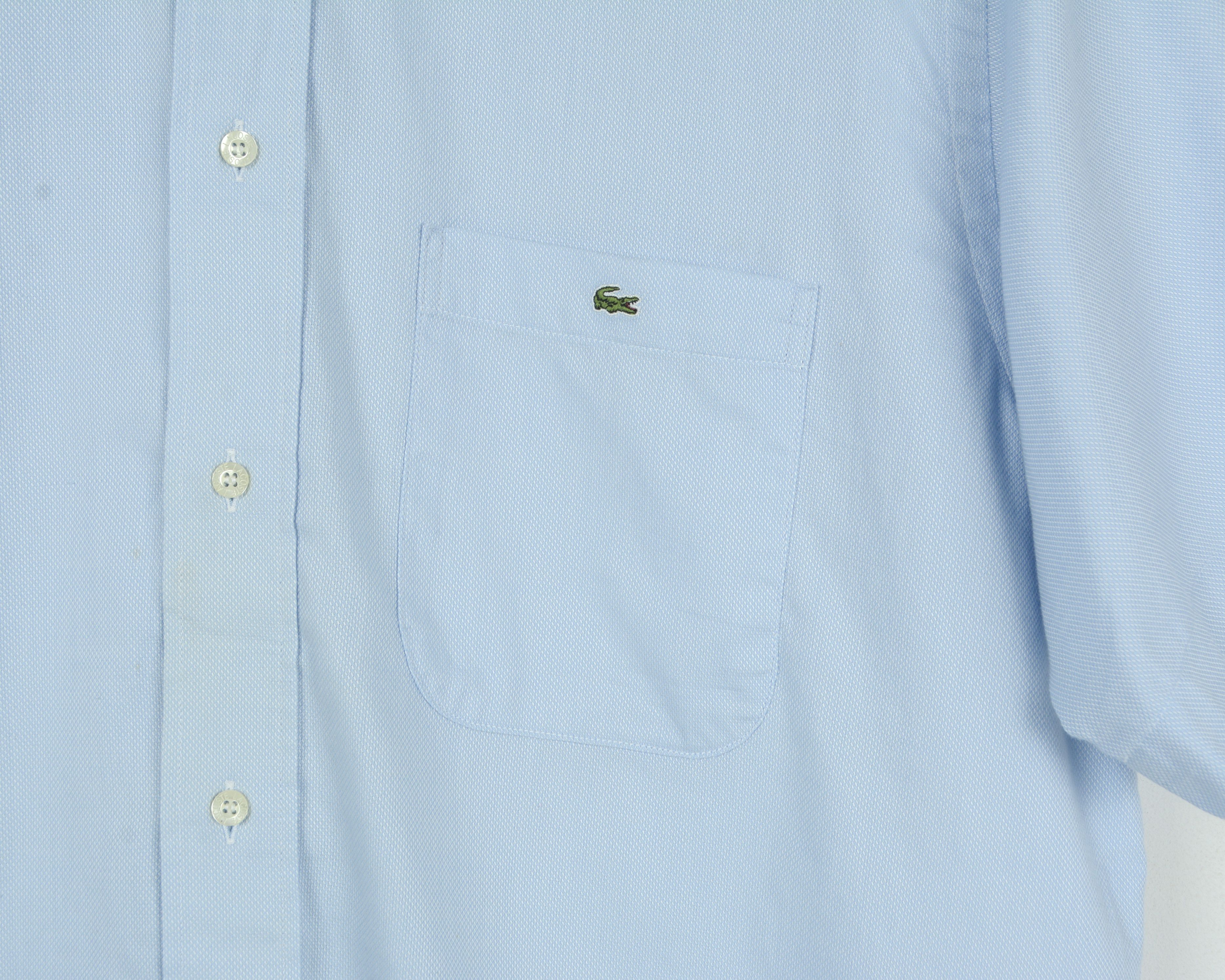 Lacoste × Vintage Devanlay XL Formal Shirt EU 44 Short Sleeve Casual Top Size US XL / EU 56 / 4 - 7 Thumbnail