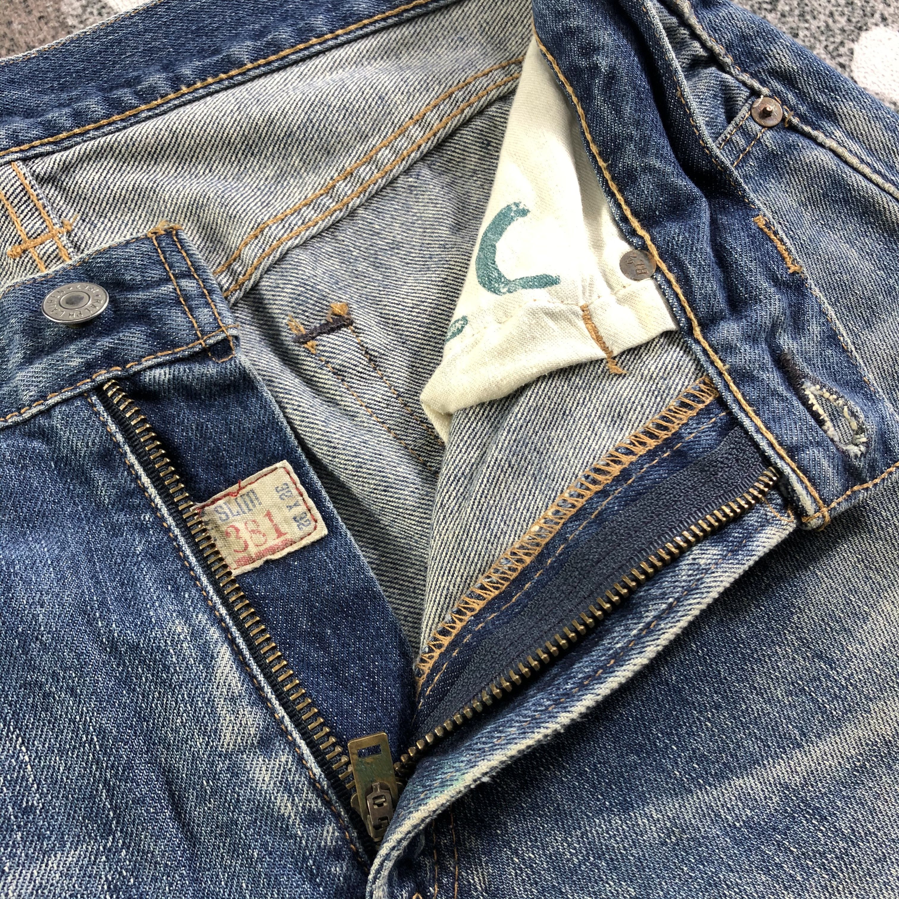 Polo Ralph Lauren Polo Ralph Lauren Jeans Distressed Denim Size US 32 / EU 48 - 10 Thumbnail