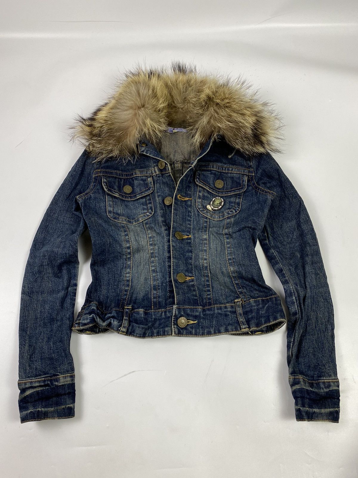 Hysteric Glamour × Japanese Brand × Le Grande Bleu (L.G.B.) Fur jacket og cross japanese brand Size US S / EU 44-46 / 1 - 7 Thumbnail