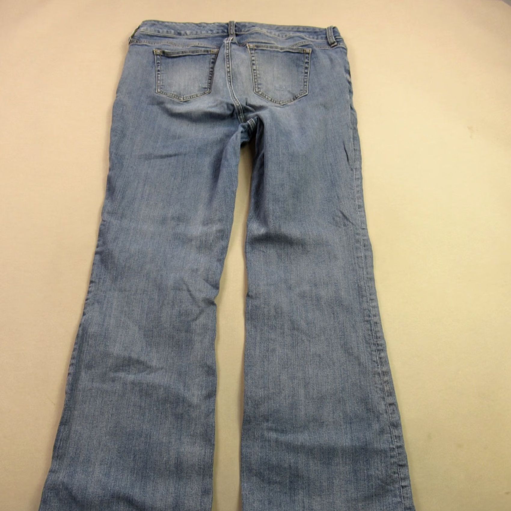 Torrid Torrid Jeans Womens 18 Wide-Leg Denim Pockets Blue Regular Rise 32in Inseam 32in Cotton Blend Stretch Lightweight Casual Size 40" / US 18 - 5 Thumbnail