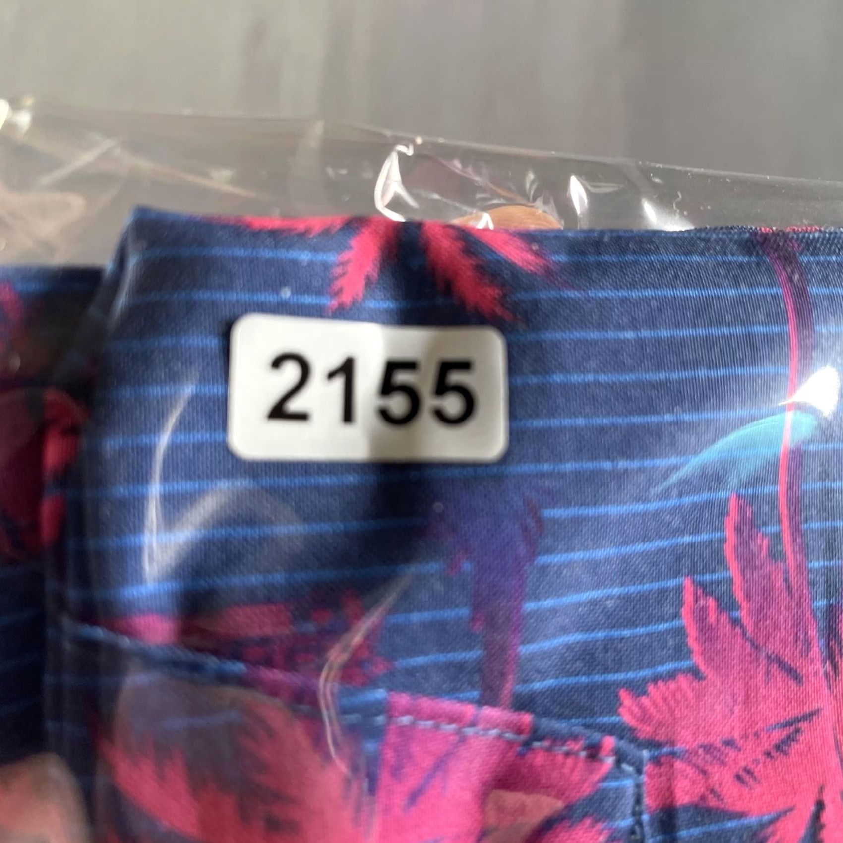 Vintage Retro Rifle Rising Palm Shirt Mens Small Blue Palm Tree Pistol Print Stretch Shirt Size US S / EU 44-46 / 1 - 7 Thumbnail