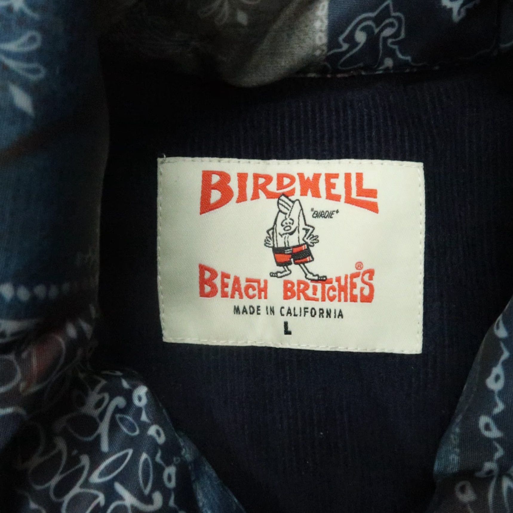 Vintage VINTAGE Birdwell Beach Britches Vest Mens Large Blue Bandana Patchwork Corduroy Lined Size US L / EU 52-54 / 3 - 3 Thumbnail