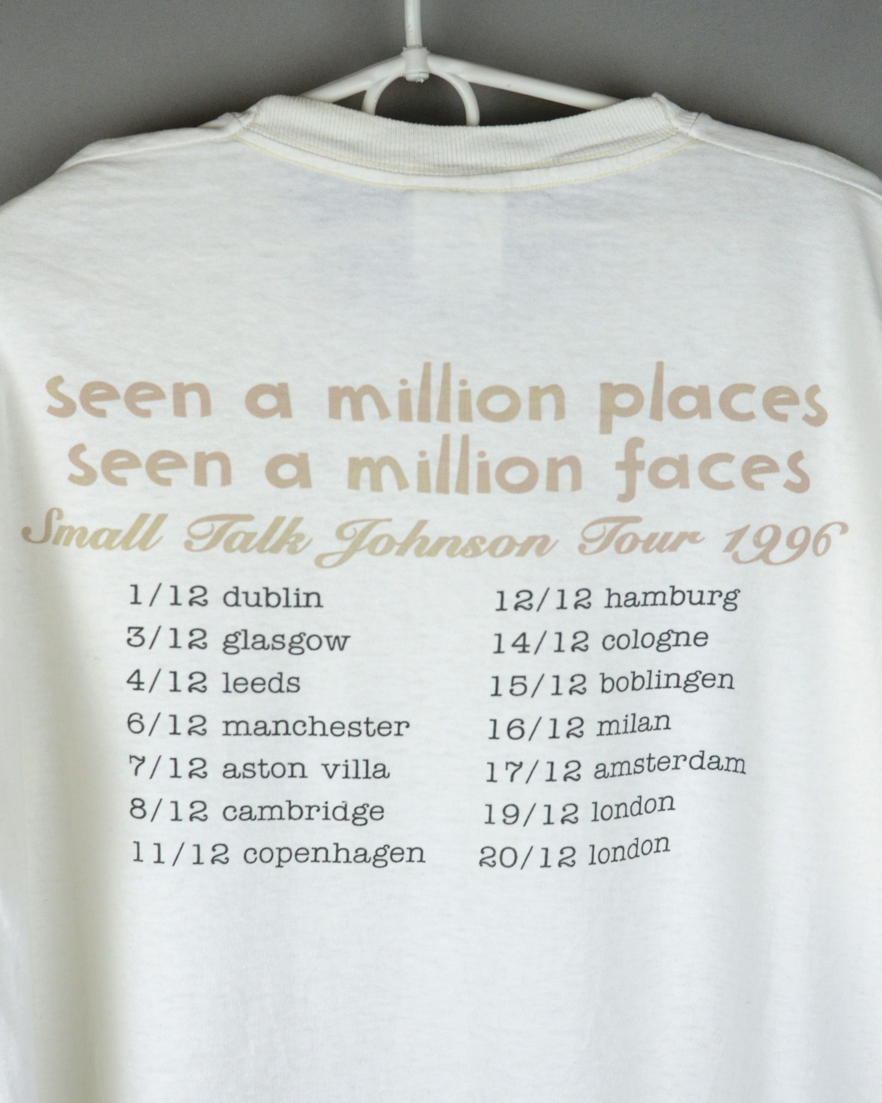 Vintage Vintage Hottie and The Blowfish Small Talk Johnson Tour 1996 Size US XL / EU 56 / 4 - 4 Thumbnail