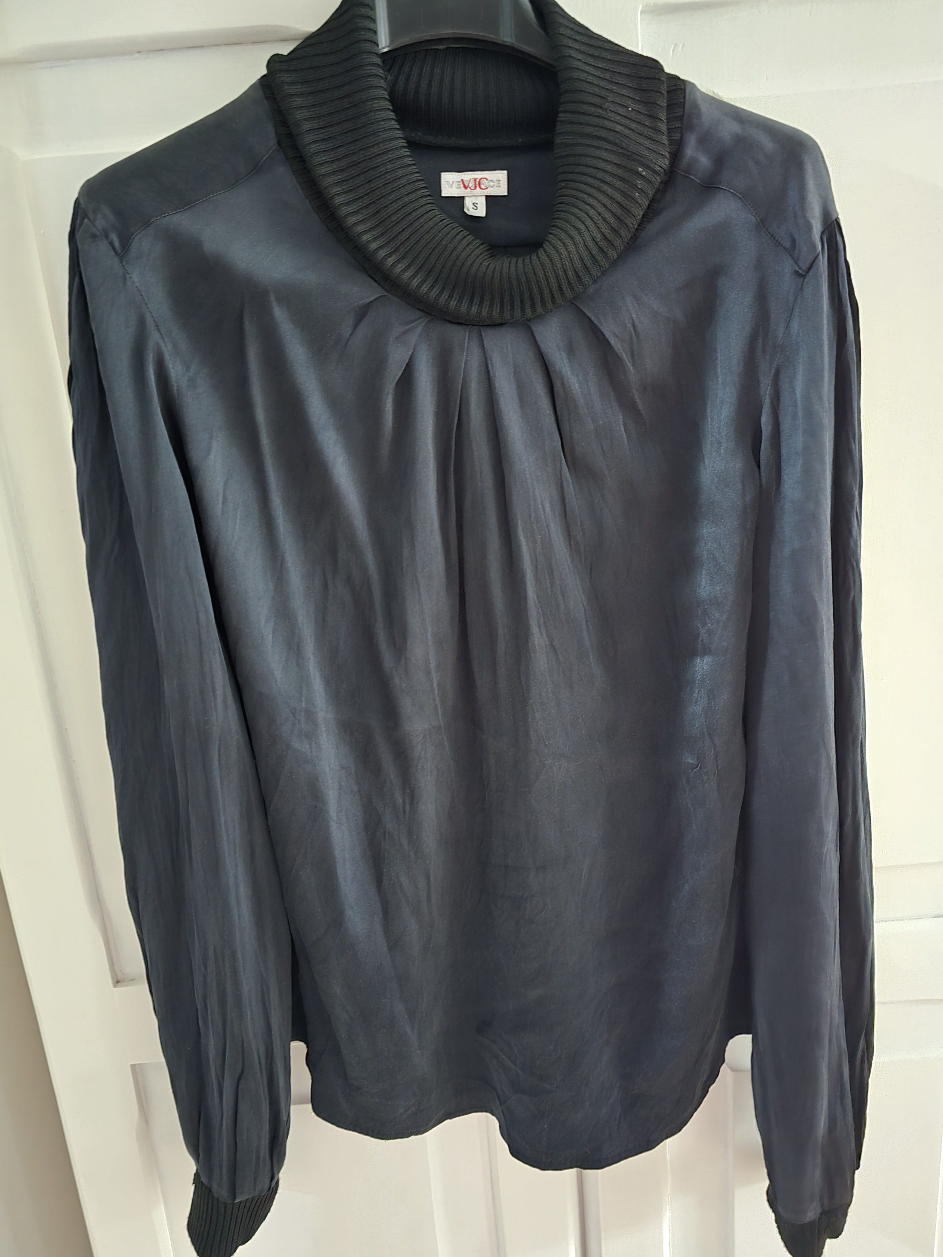 Versace Jeans Couture VJC vintage blouse silk Size S / US 4 / IT 40 - 2 Thumbnail