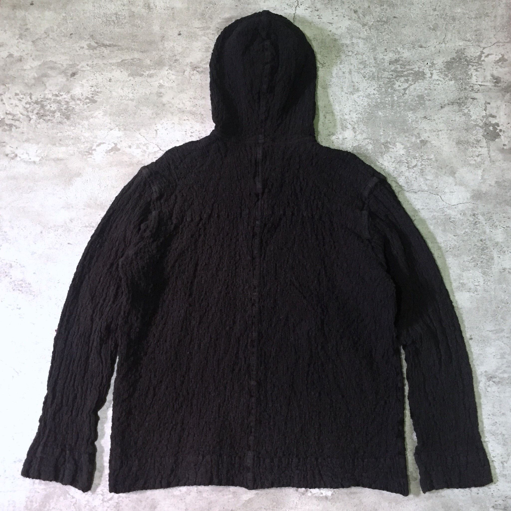 Issey Miyake Archive Issey Miyake Me Textured Cringkle Zip Hoodie Size US M / EU 48-50 / 2 - 10 Thumbnail