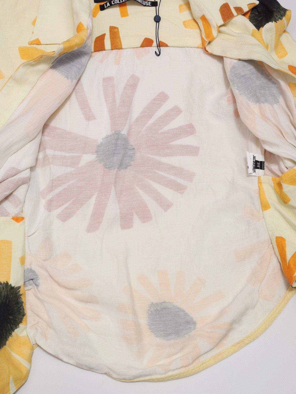 Jacquemus Jacquemus Bahia La Collectionneuse Viscose Linen Shirt Top Size XS / US 0-2 / IT 36-38 - 13 Thumbnail