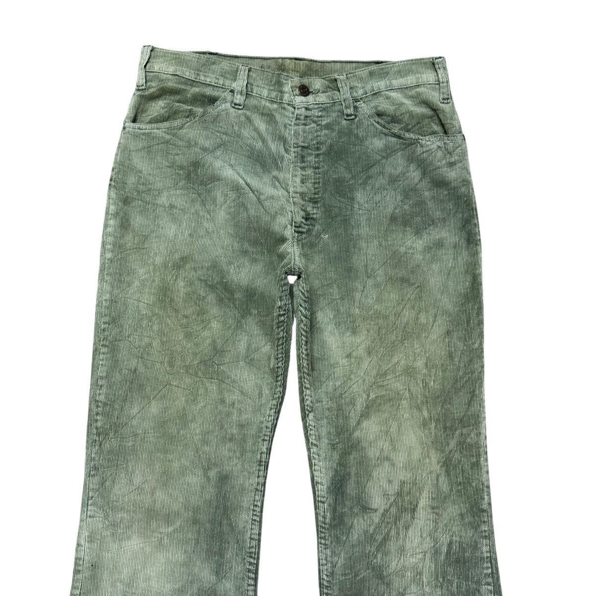 Levi's Vintage 70s Levis 646 Corduroy Bell Bottom Jeans Size US 33 - 3 Thumbnail